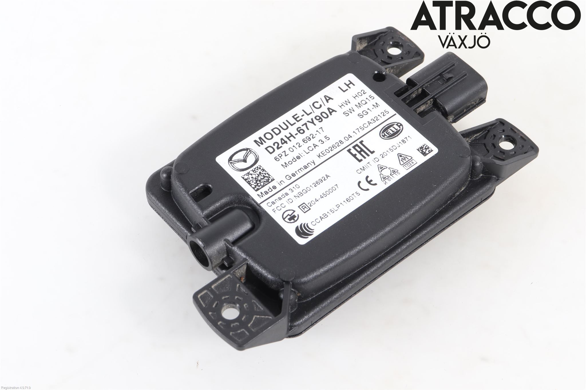 Mazda CX-3 Sensor Kollisjonsbeskyttelse