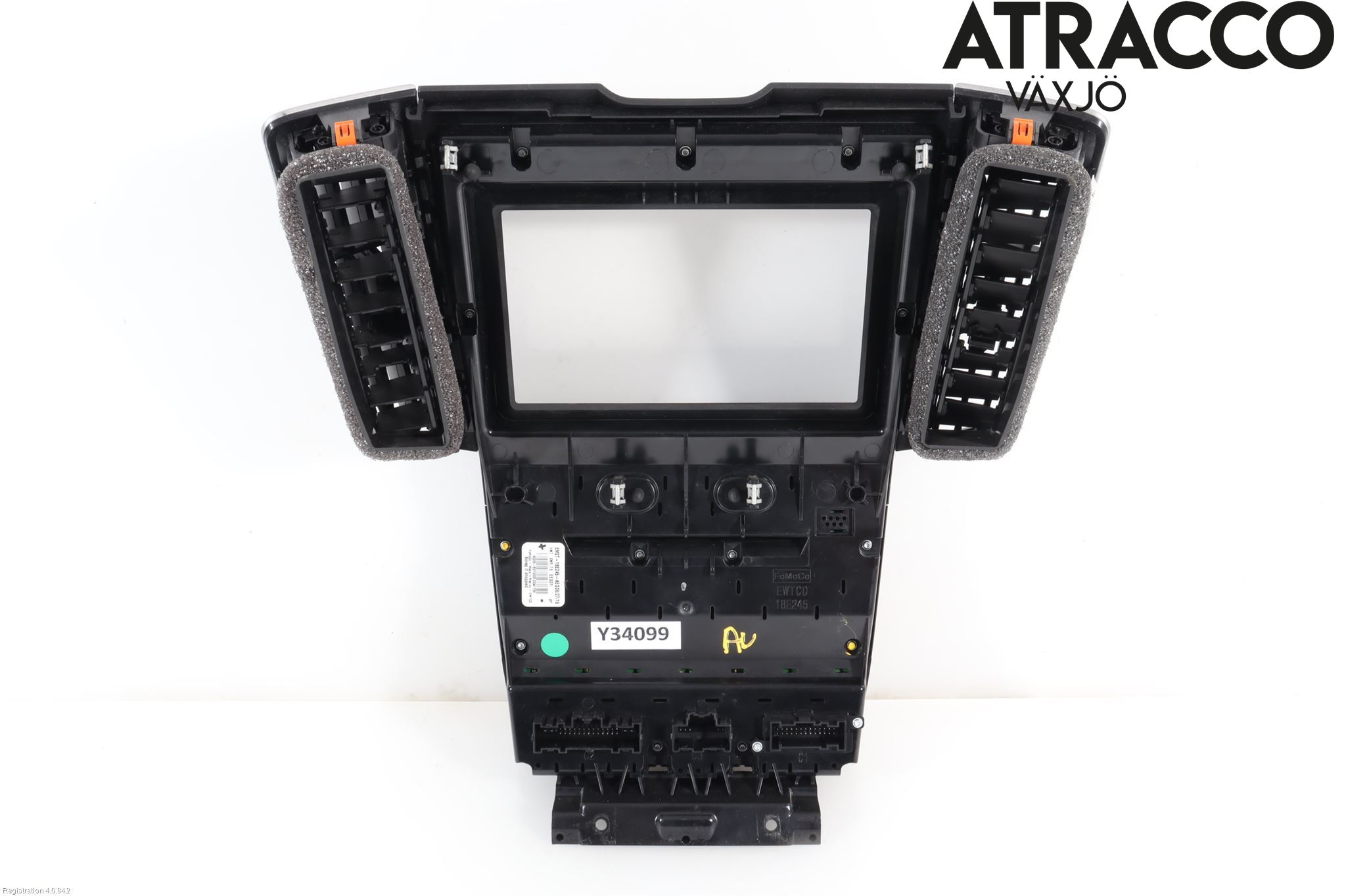 Ford S-MAX 15- Varme Ac Betjening-Display