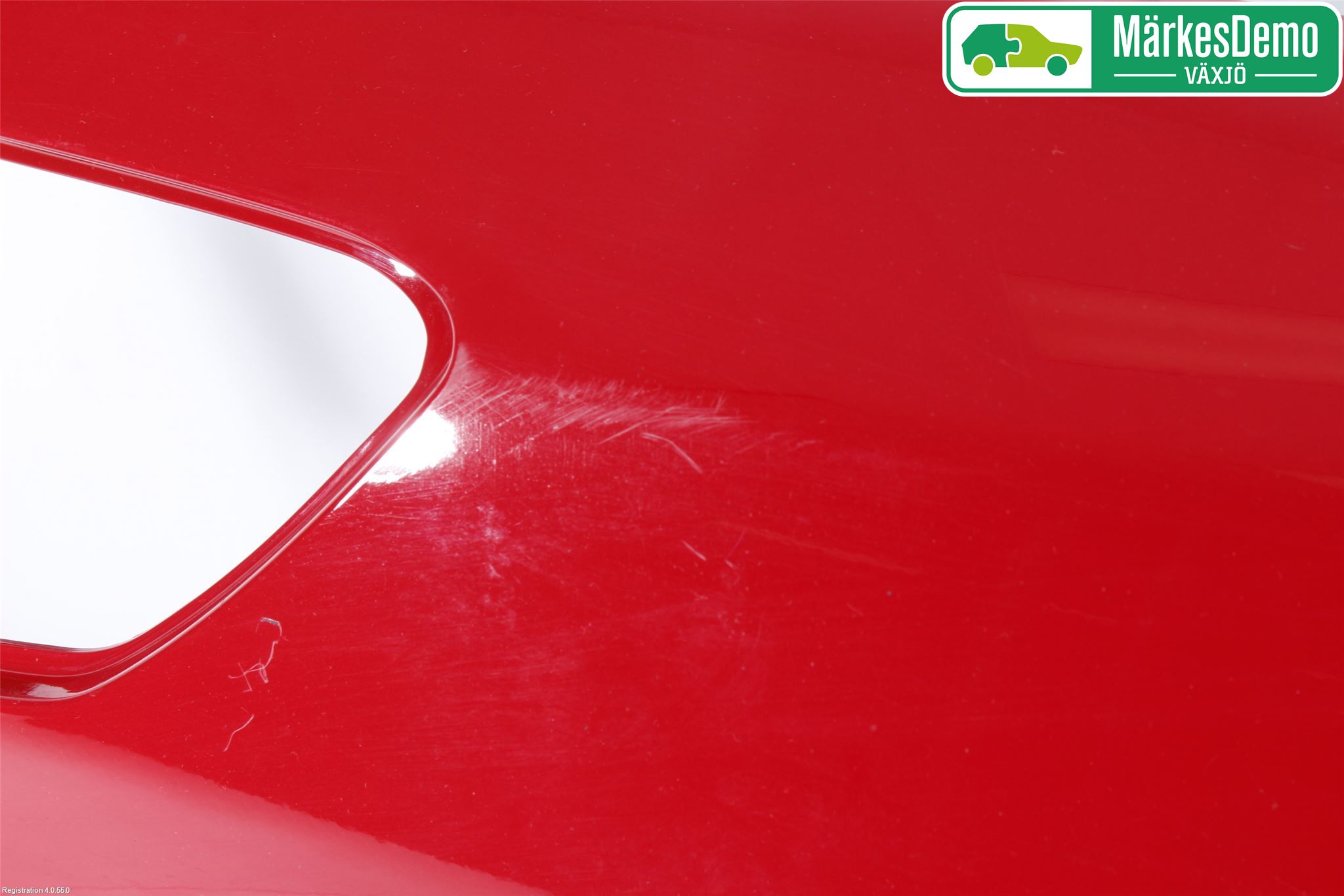 Toyota YARIS XP130 15-20 Refleksplate - Skiltplate