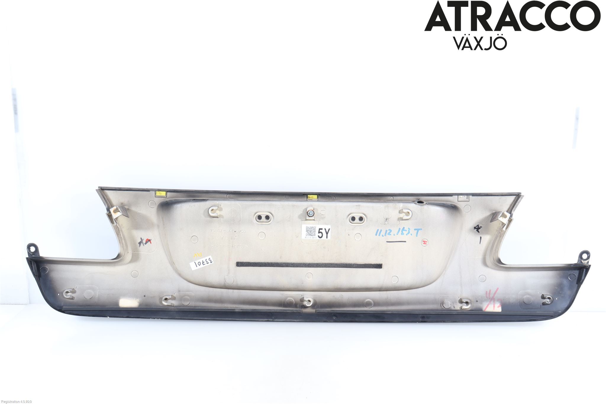 Lexus GS 300/430/450H 05-12 Refleksplate - Skiltplate