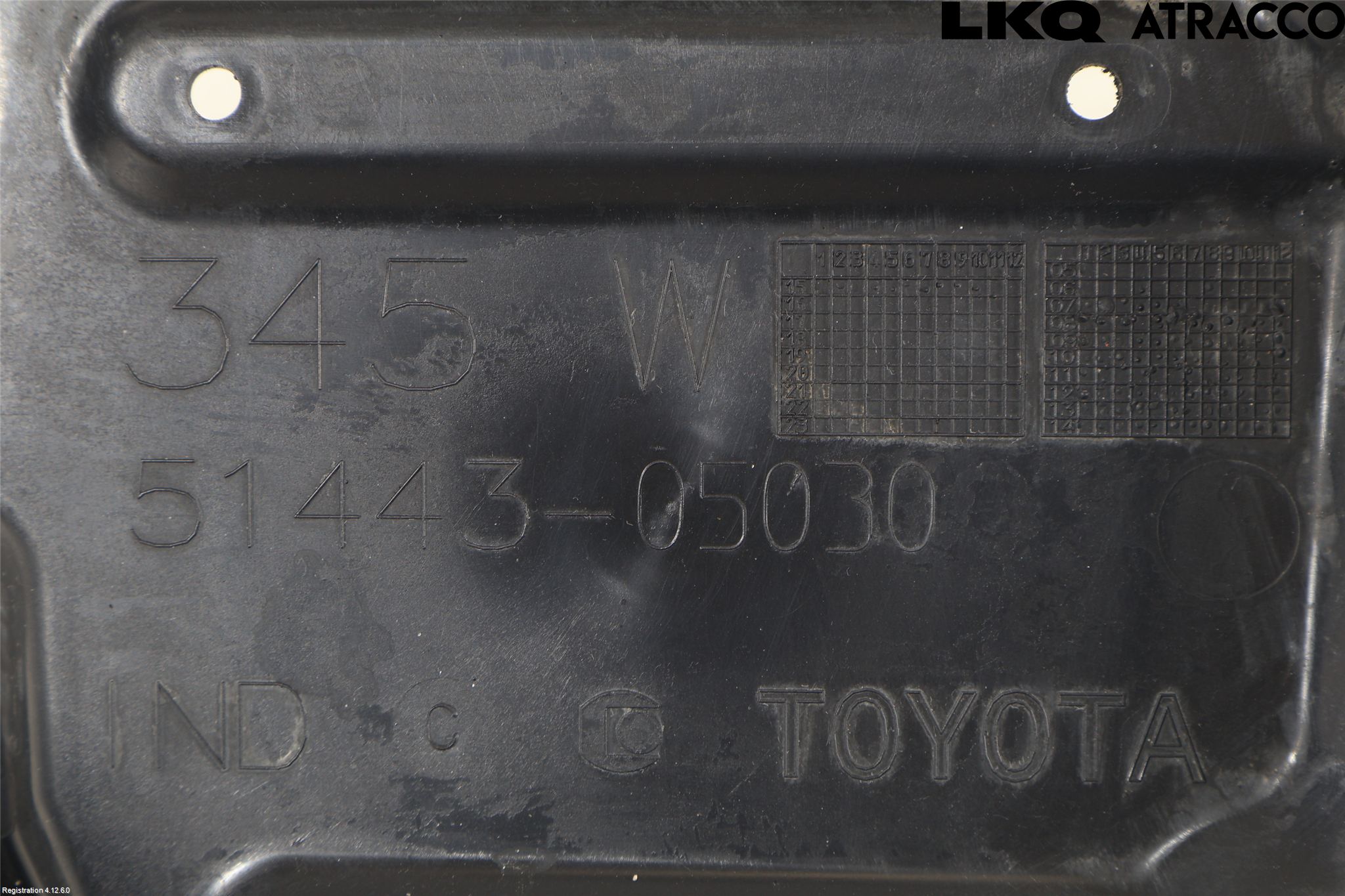 Toyota AURIS 13-19 Bunnplate U Motor-Gear-Dørk