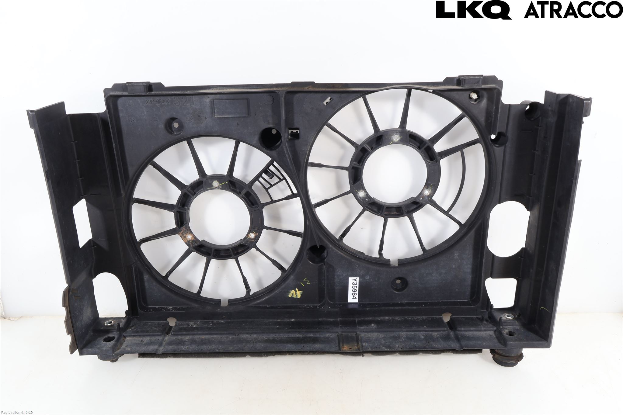 Toyota PRIUS+ ZVW40 12-20 Kjølevifte-Radiator Hus-Kåpe