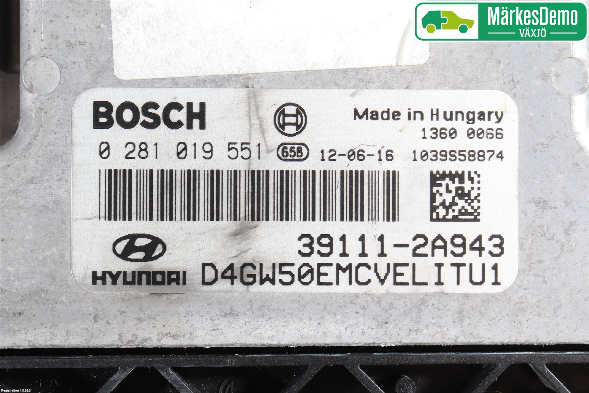 Hyundai i30 GD 13-17 Styreenhet Innsprøytning