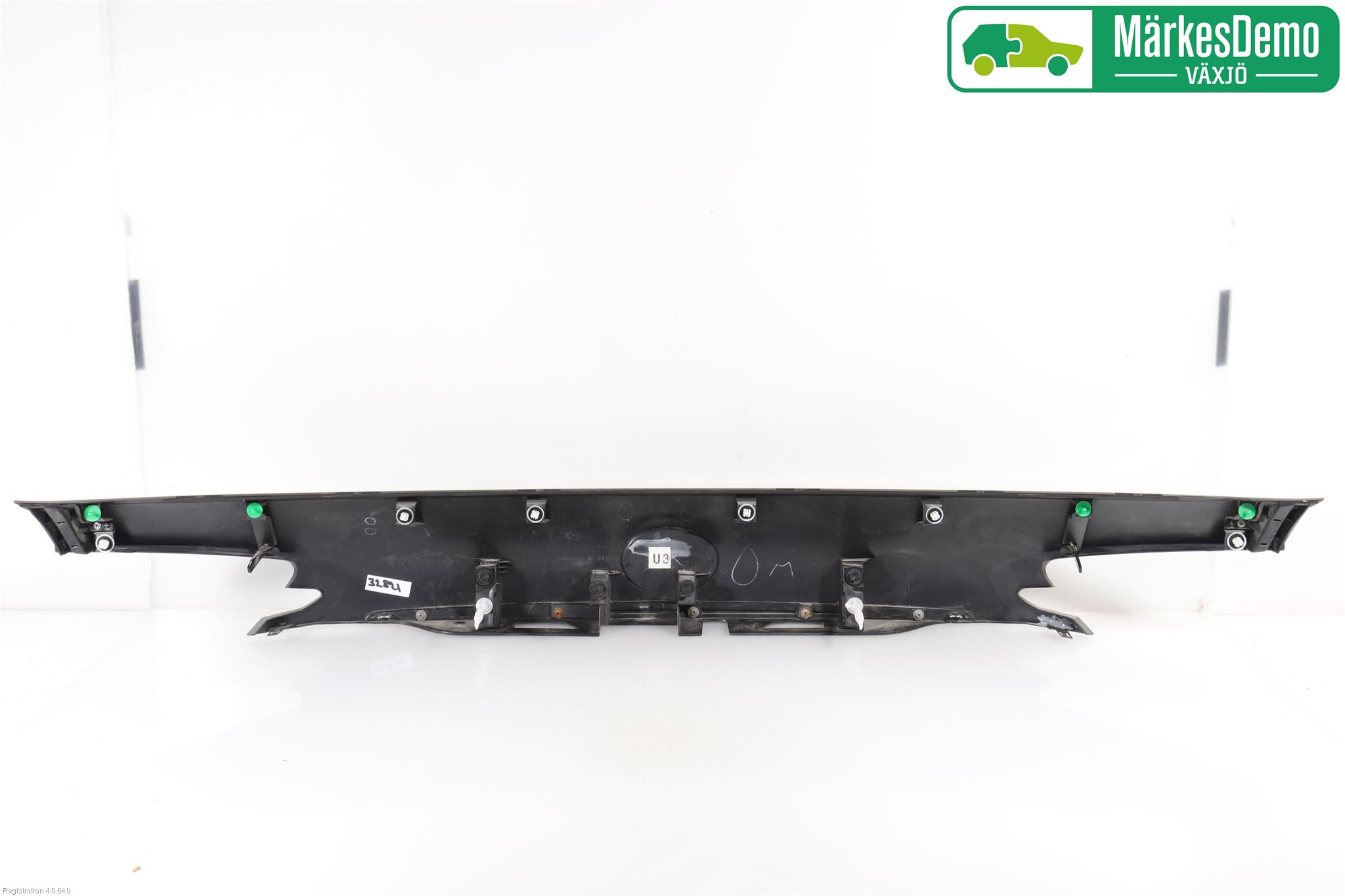 Lexus NX 300h 15-21 Refleksplate - Skiltplate