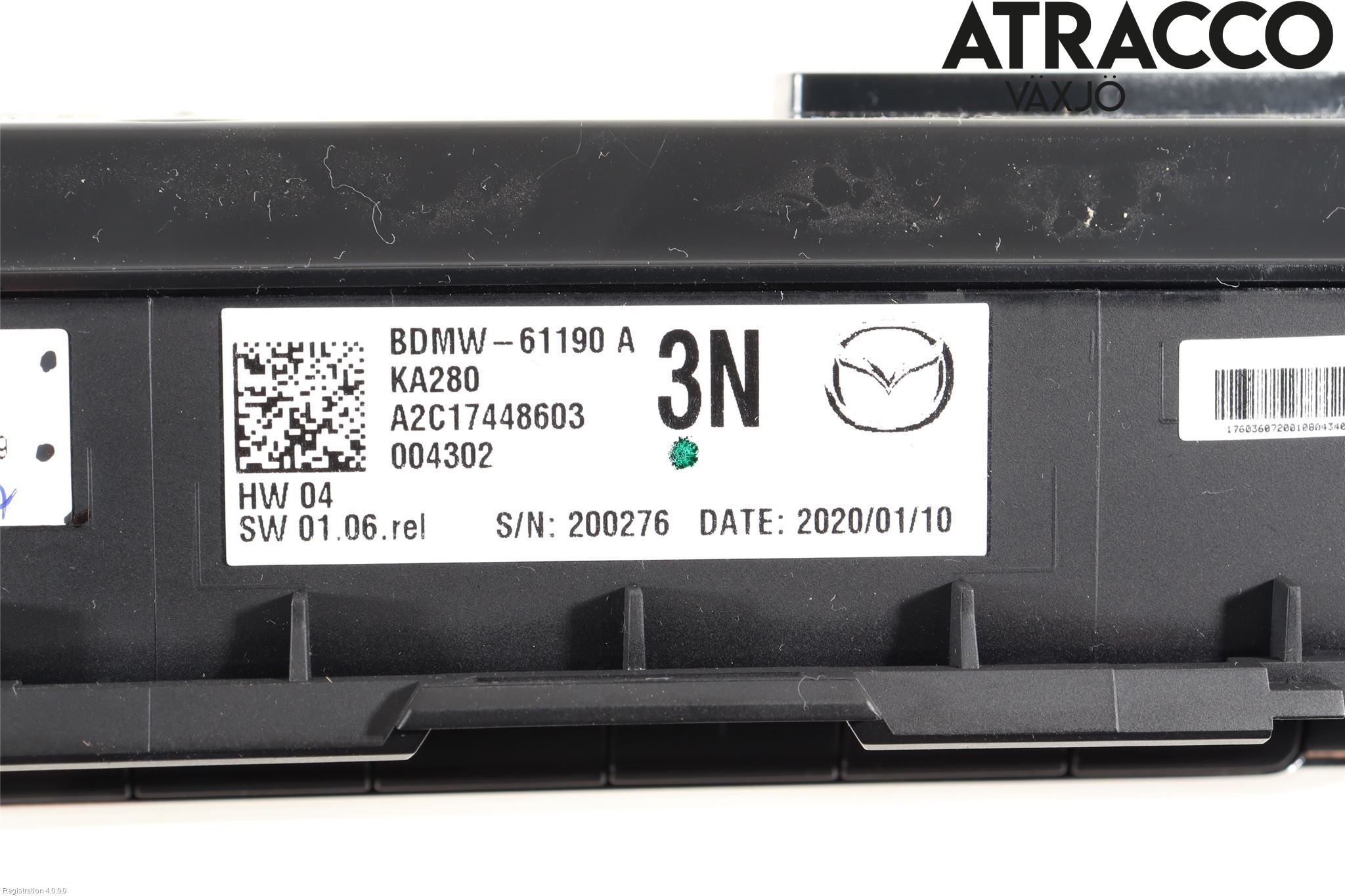 Mazda 3 IV 19- Varme Ac Betjening-Display