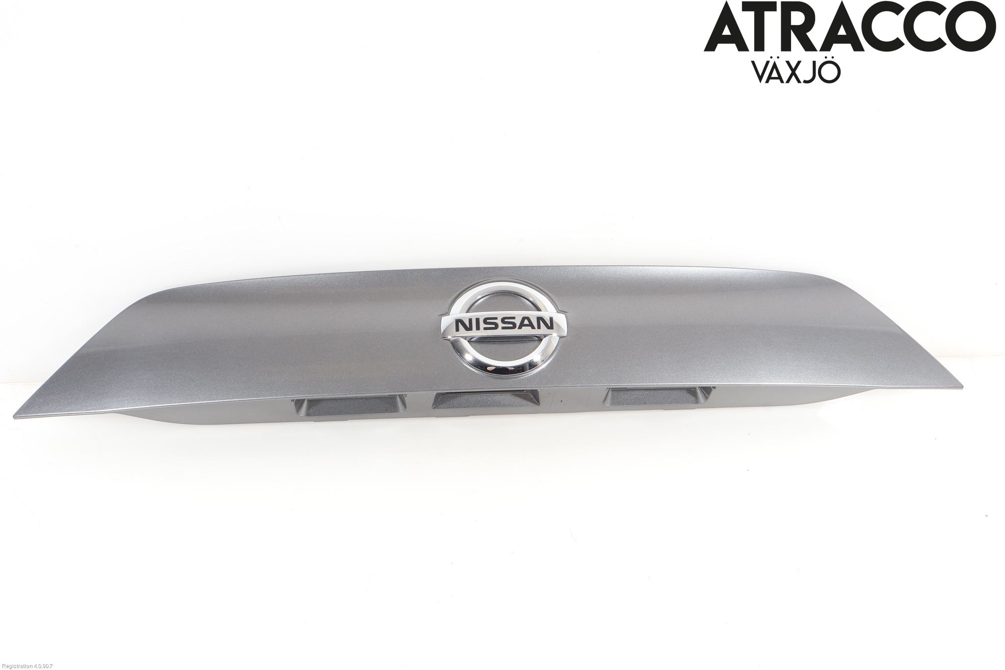 Nissan QASHQAI 14-17 Refleksplate - Skiltplate