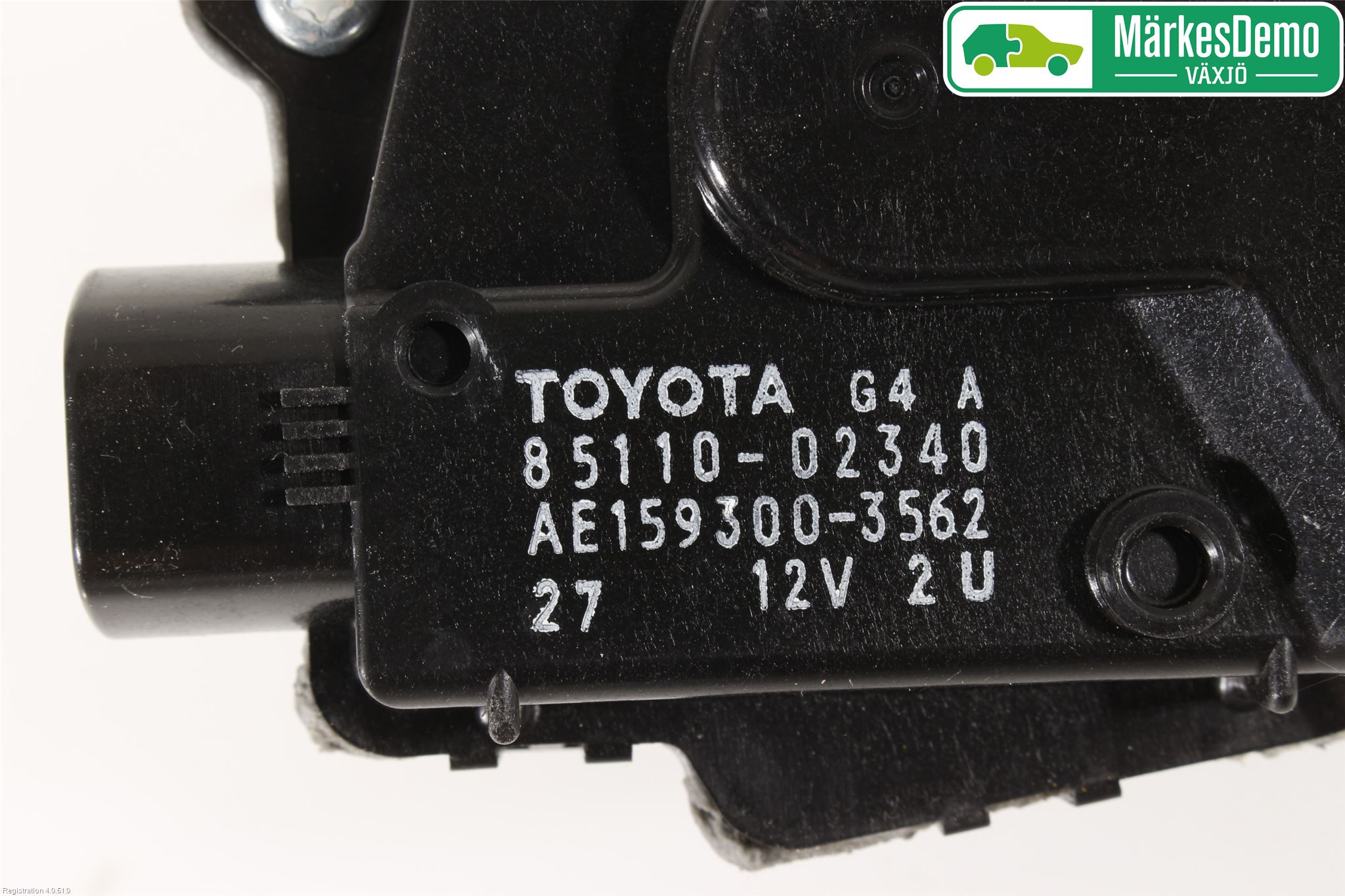 Toyota AURIS 13-19 Viskermotor Frontrute
