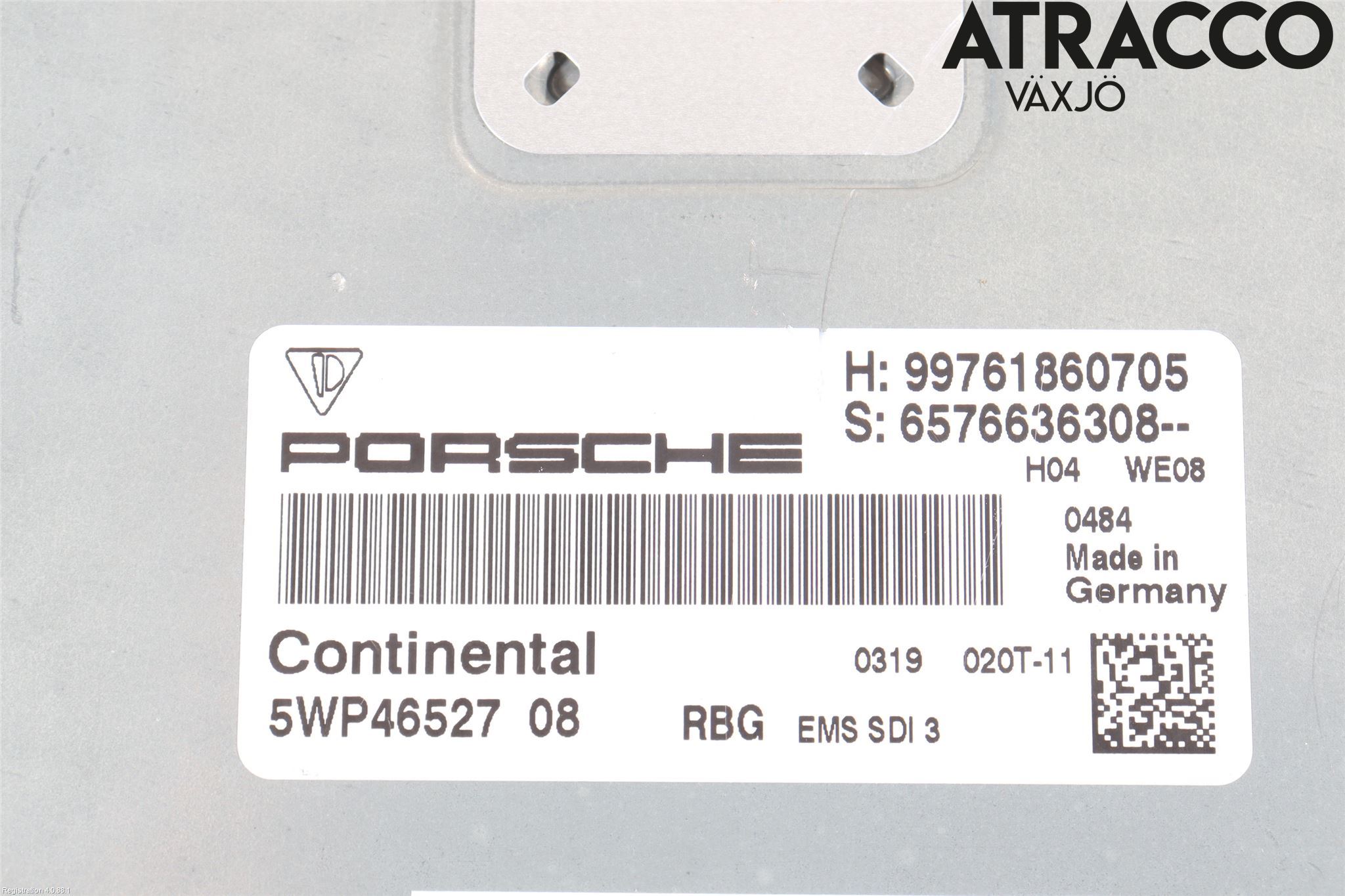 Porsche 911 (997) 05-12 Styreenhet Innsprøytning