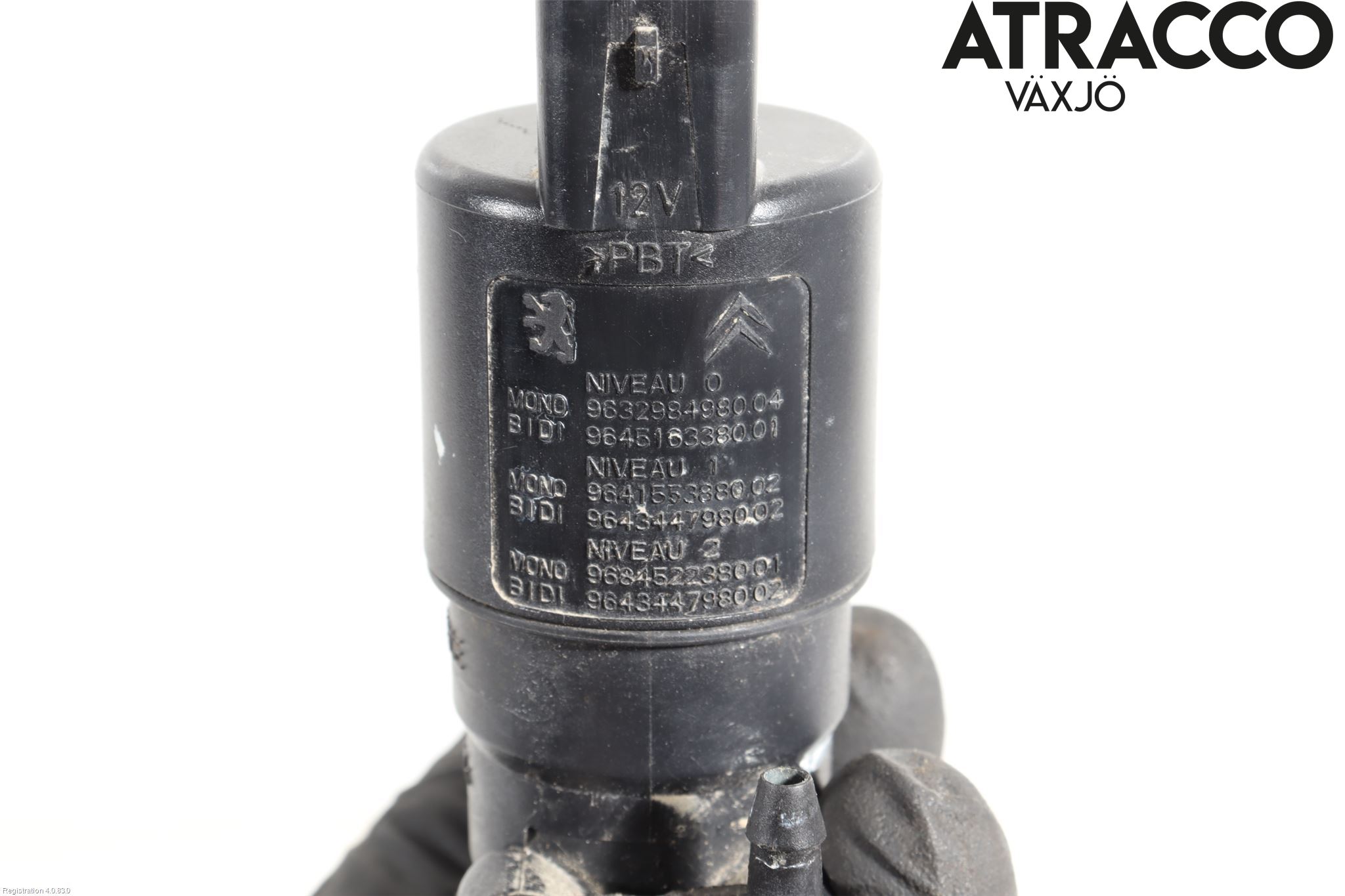 Peugeot EXPERT 15-16 Spylerpumpe Frontrute