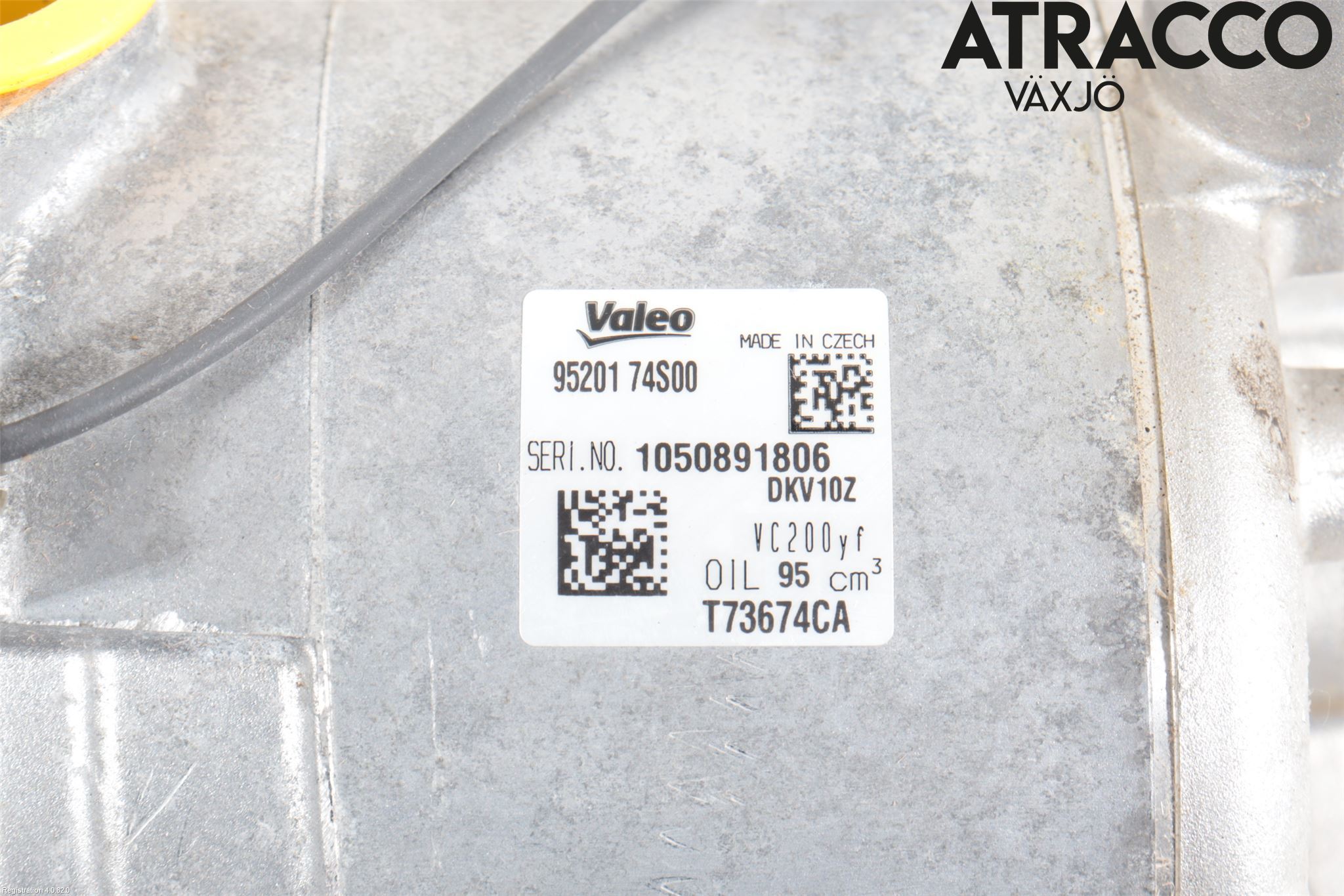 Suzuki VITARA 15- Varme Ac Kompressor