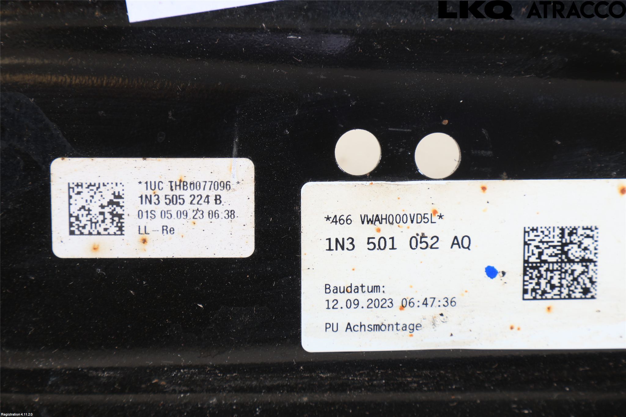 Volkswagen VW ID BUZZ/CARGO 22- Bærearm Bak Høyre