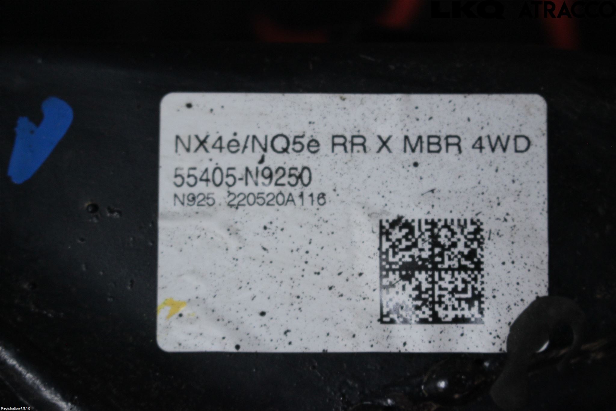 Hyundai TUCSON 05- Bakaksel Feste Travers-Ramme