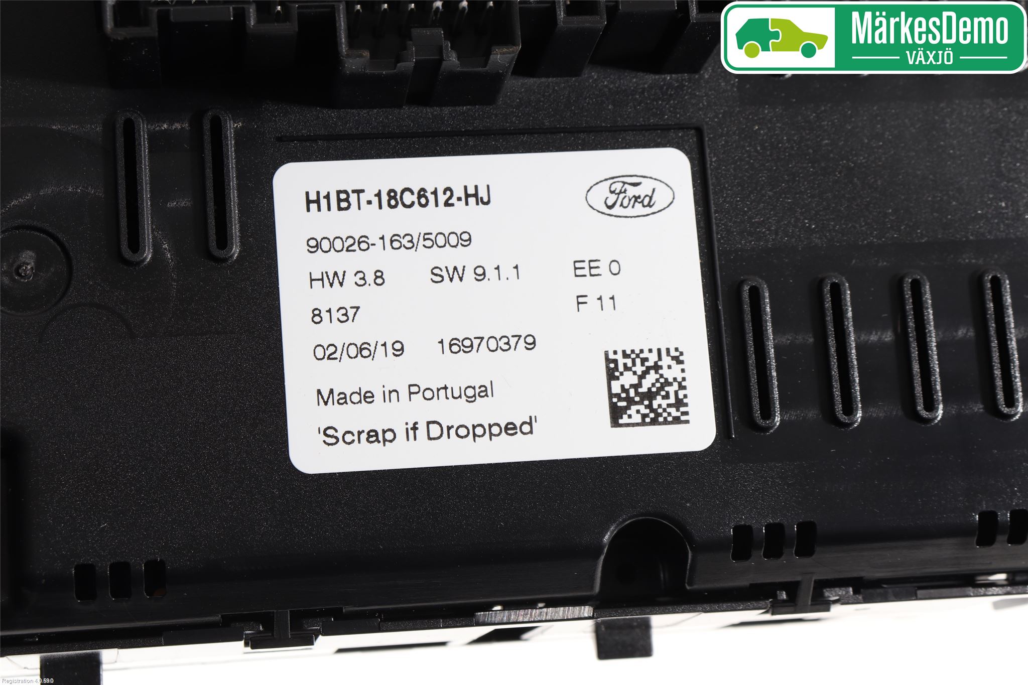 Ford FIESTA (VII) 18-23 Varme Ac Betjening-Display