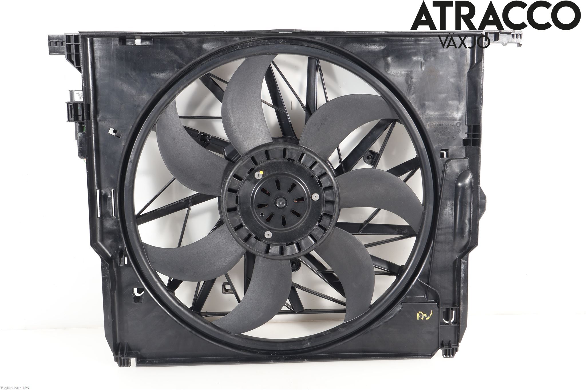 BMW 5 F10/F11/F18 09-17 Kjølevifte-Radiator Hus-Kåpe