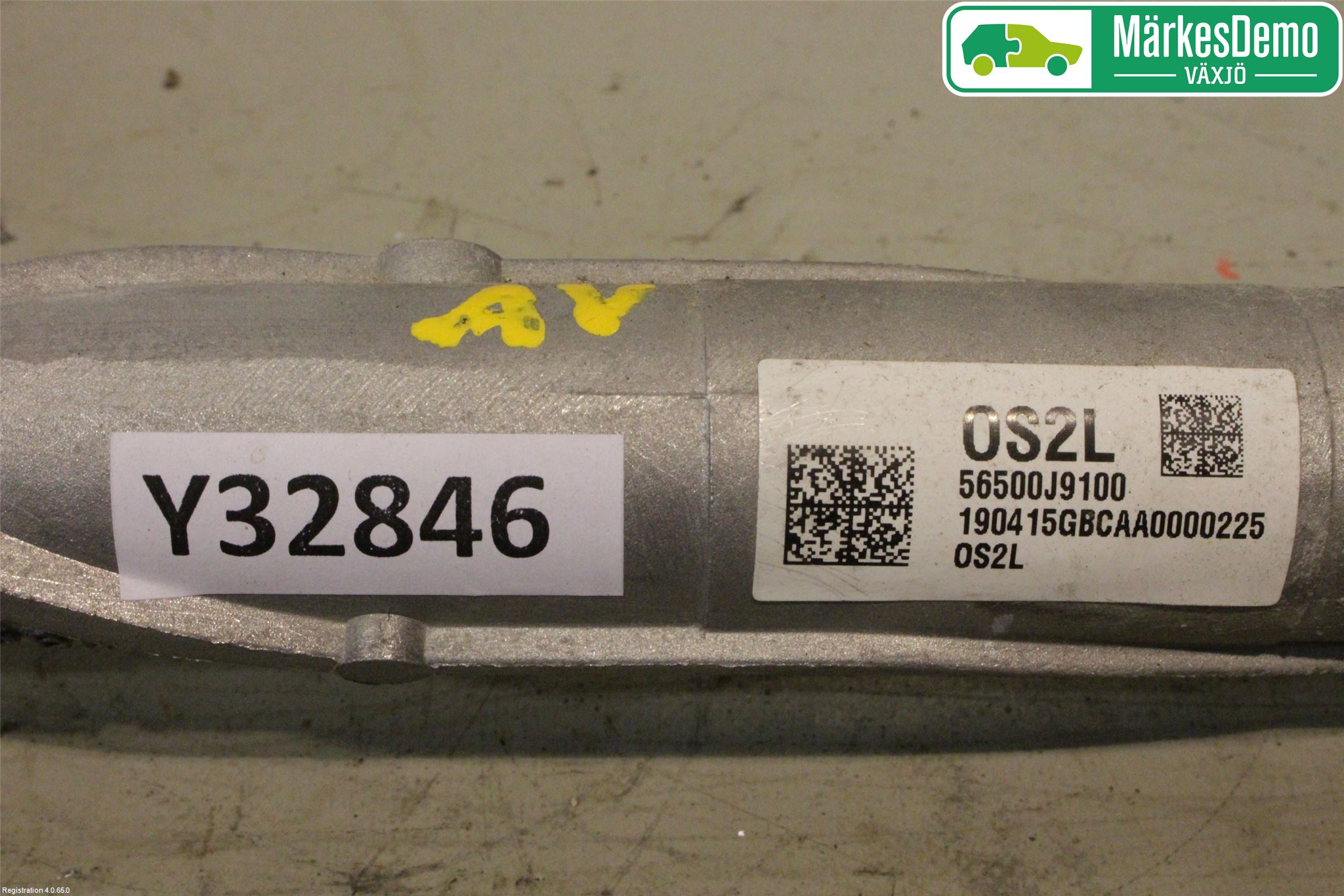 Hyundai KONA/ELECTRIC OS 18-23 Servo Snekke - Tannstang