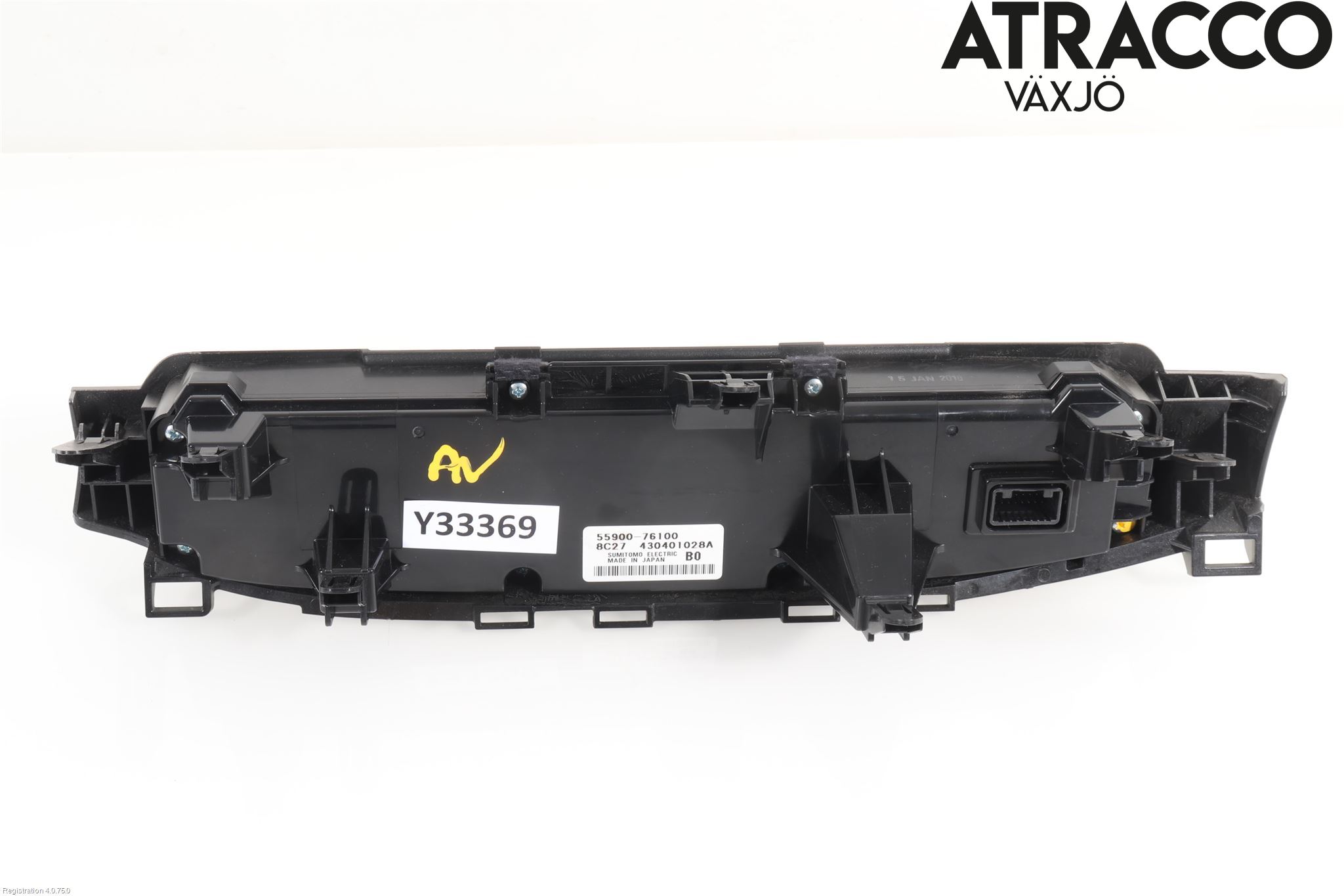 Lexus CT 200h Varme Ac Betjening-Display
