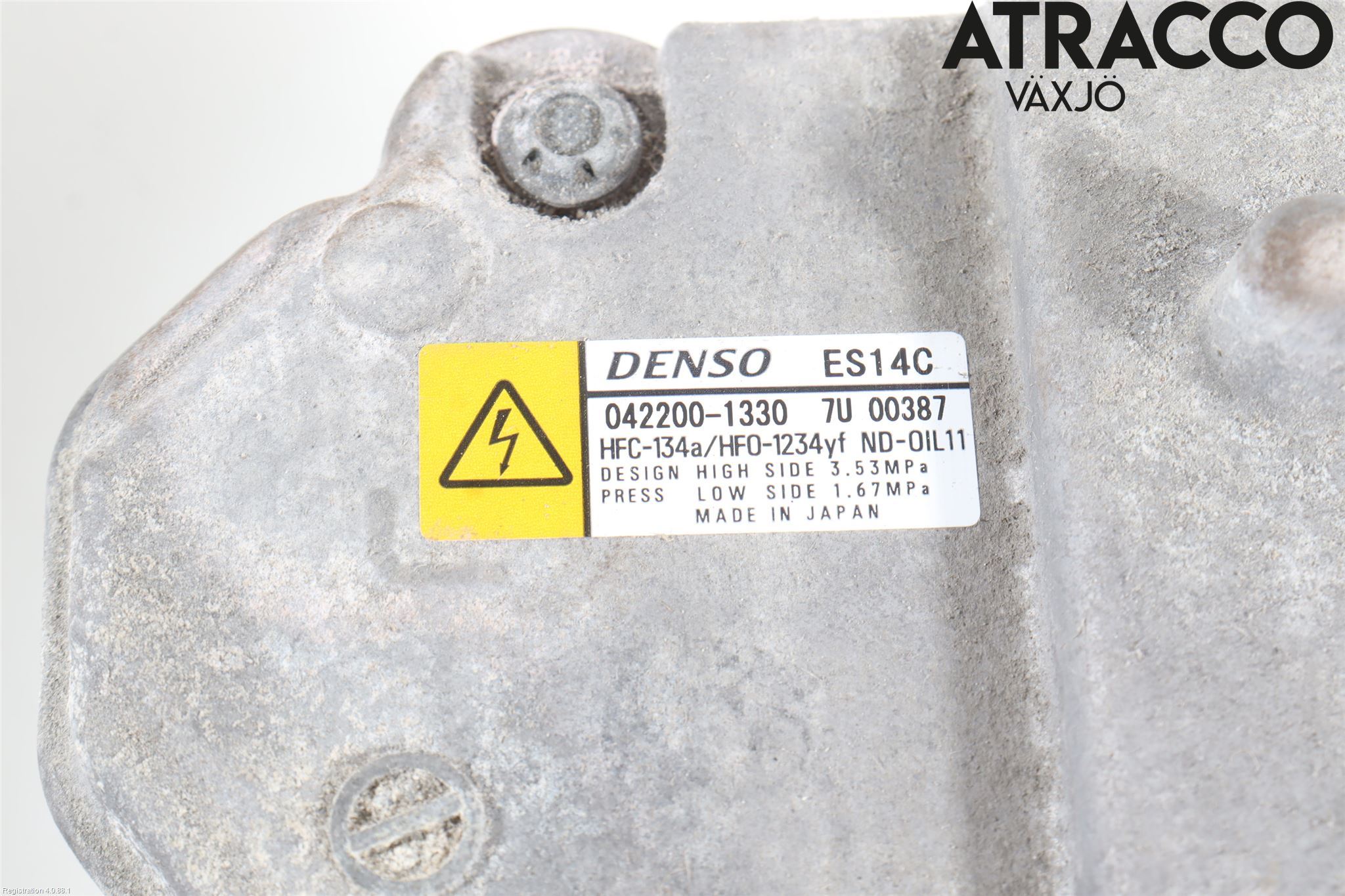 Toyota AURIS 13-19 Varme Ac Kompressor