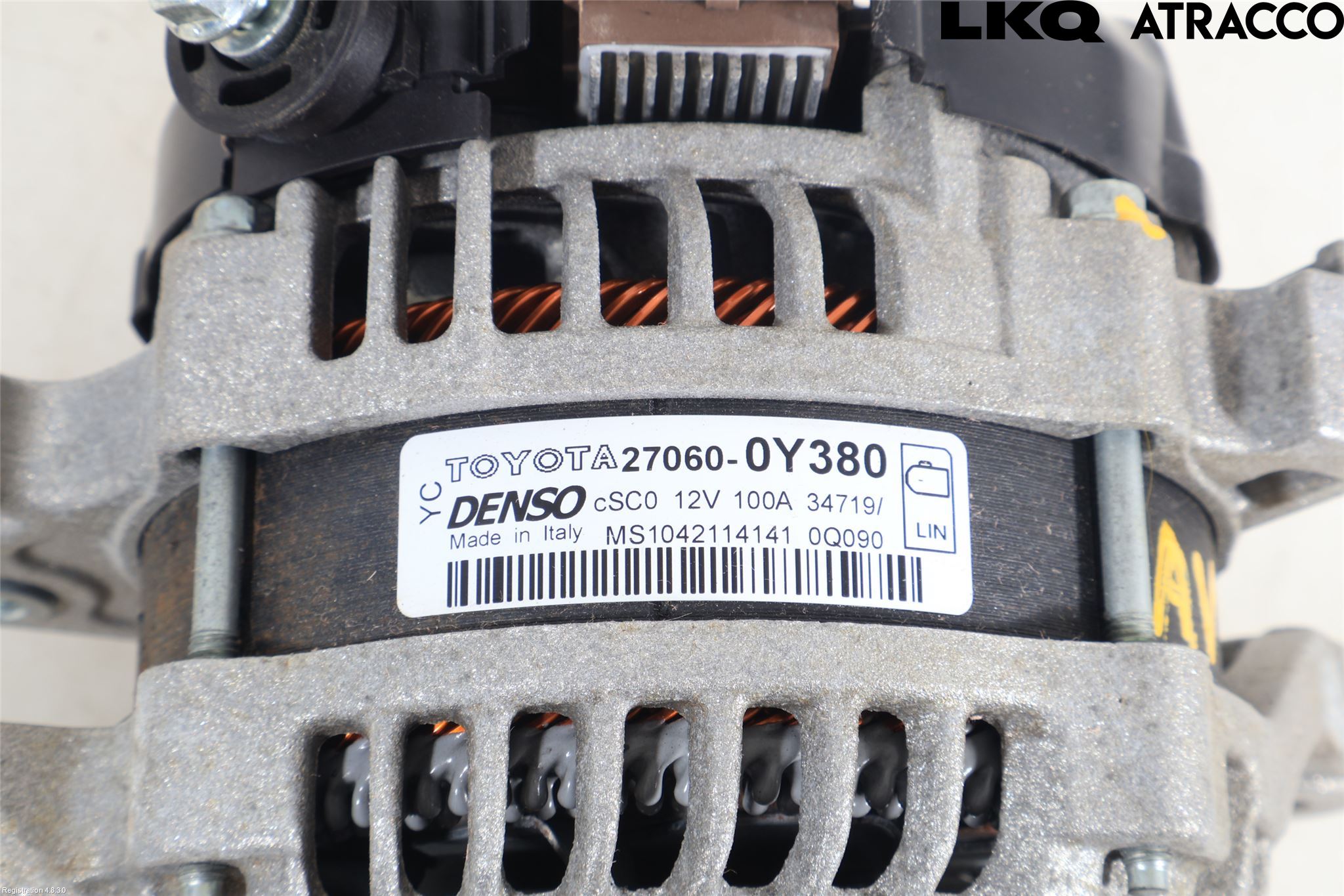 Toyota YARIS XP130 15-20 Dynamo