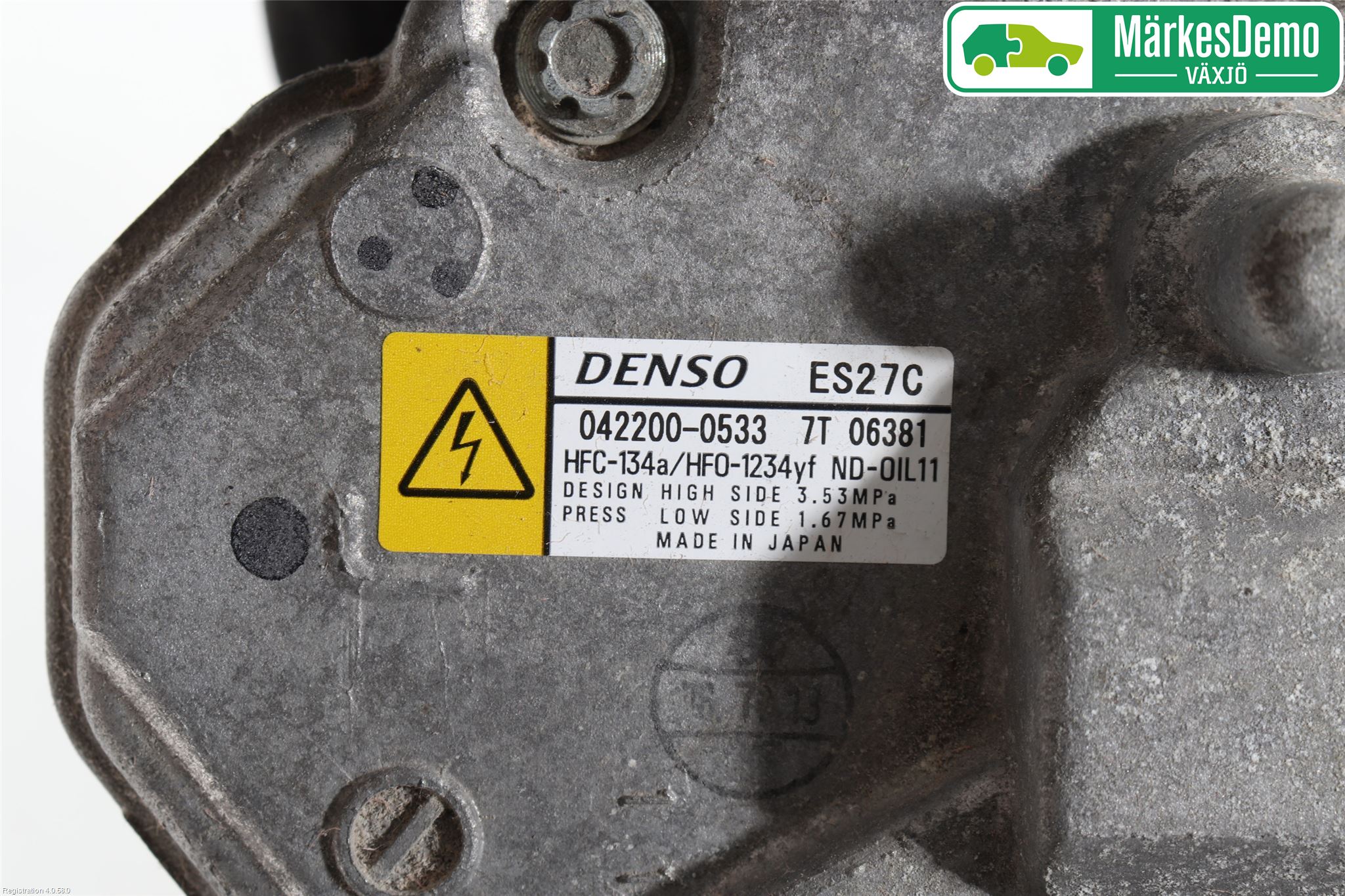 Toyota RAV4 13-18 Varme Ac Kompressor
