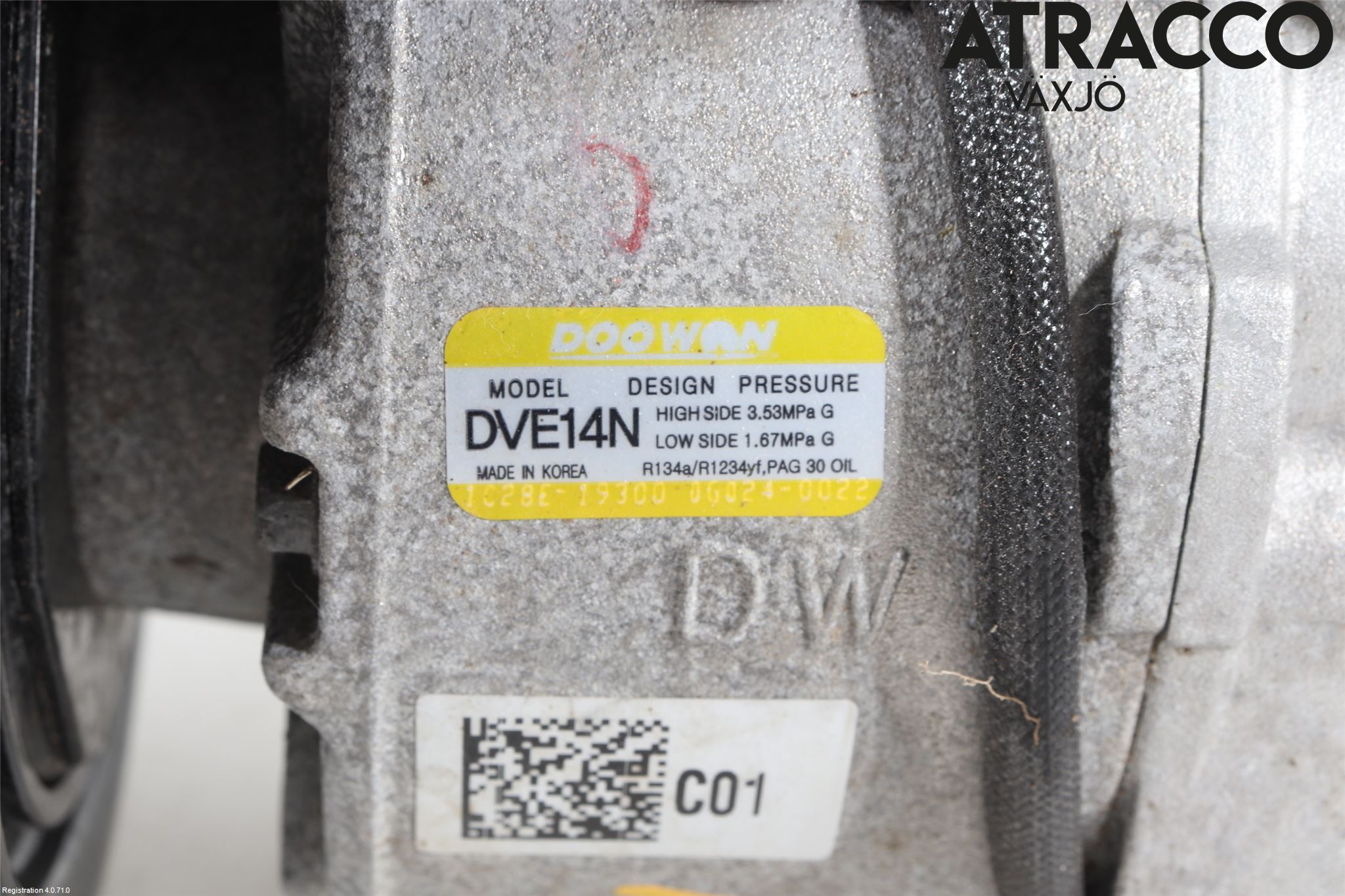 Hyundai KONA/ELECTRIC OS 18-23 Varme Ac Kompressor