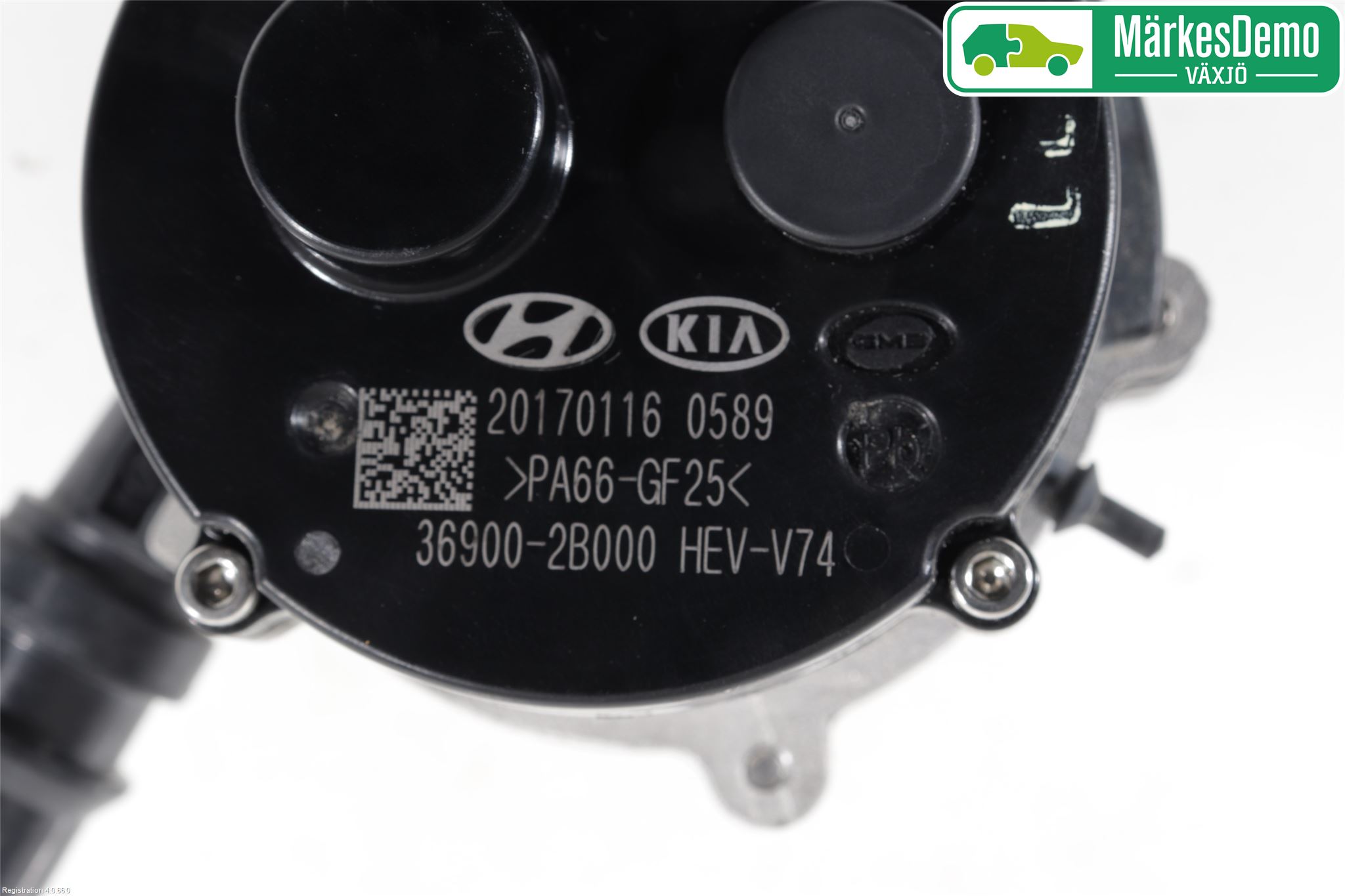 Kia NIRO (DE) 17-22 Varme Sirkulasjonspumpe