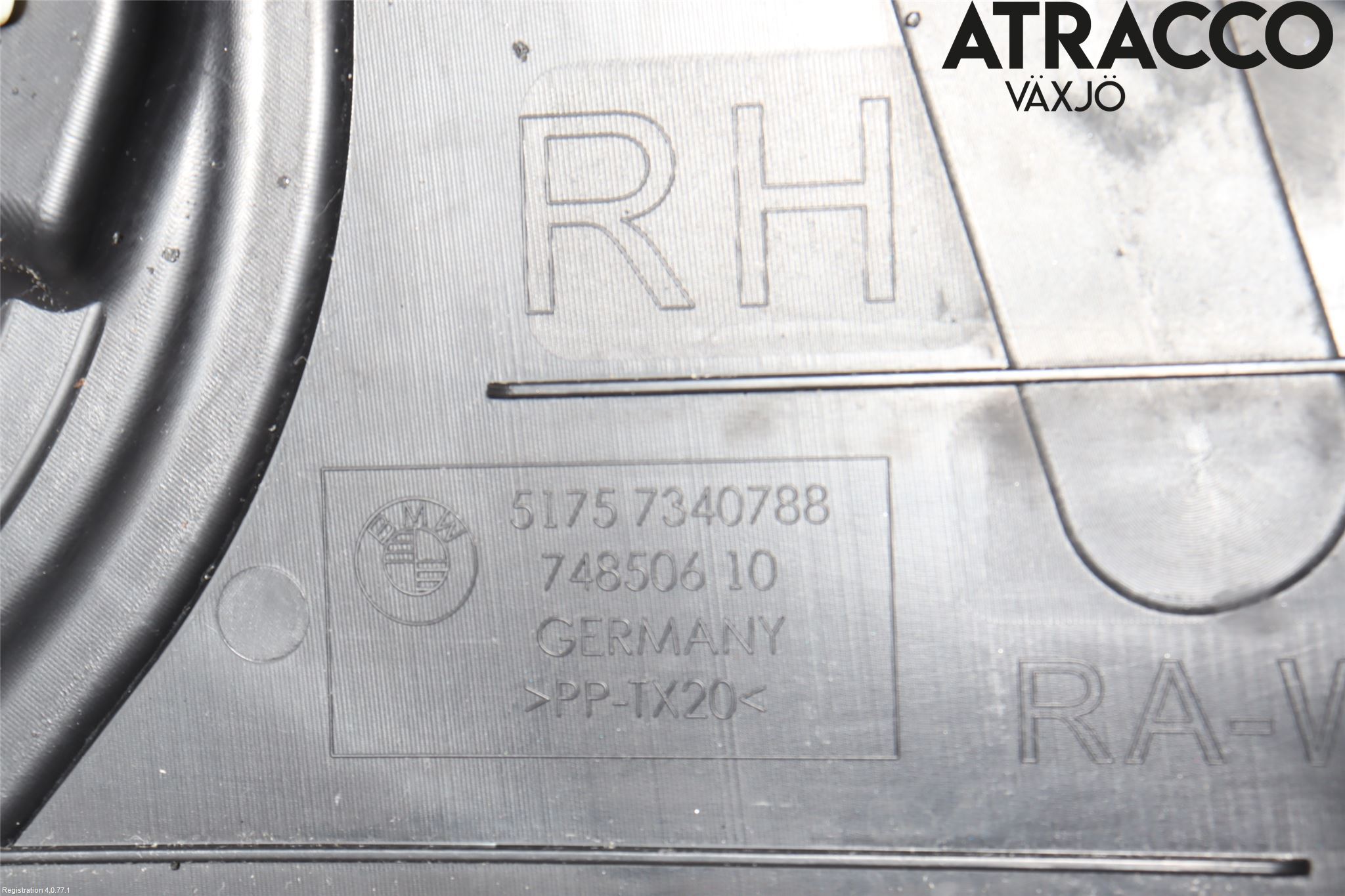 BMW 5 G30/G31/F90 17-23 Bunnplate U Motor-Gear-Dørk