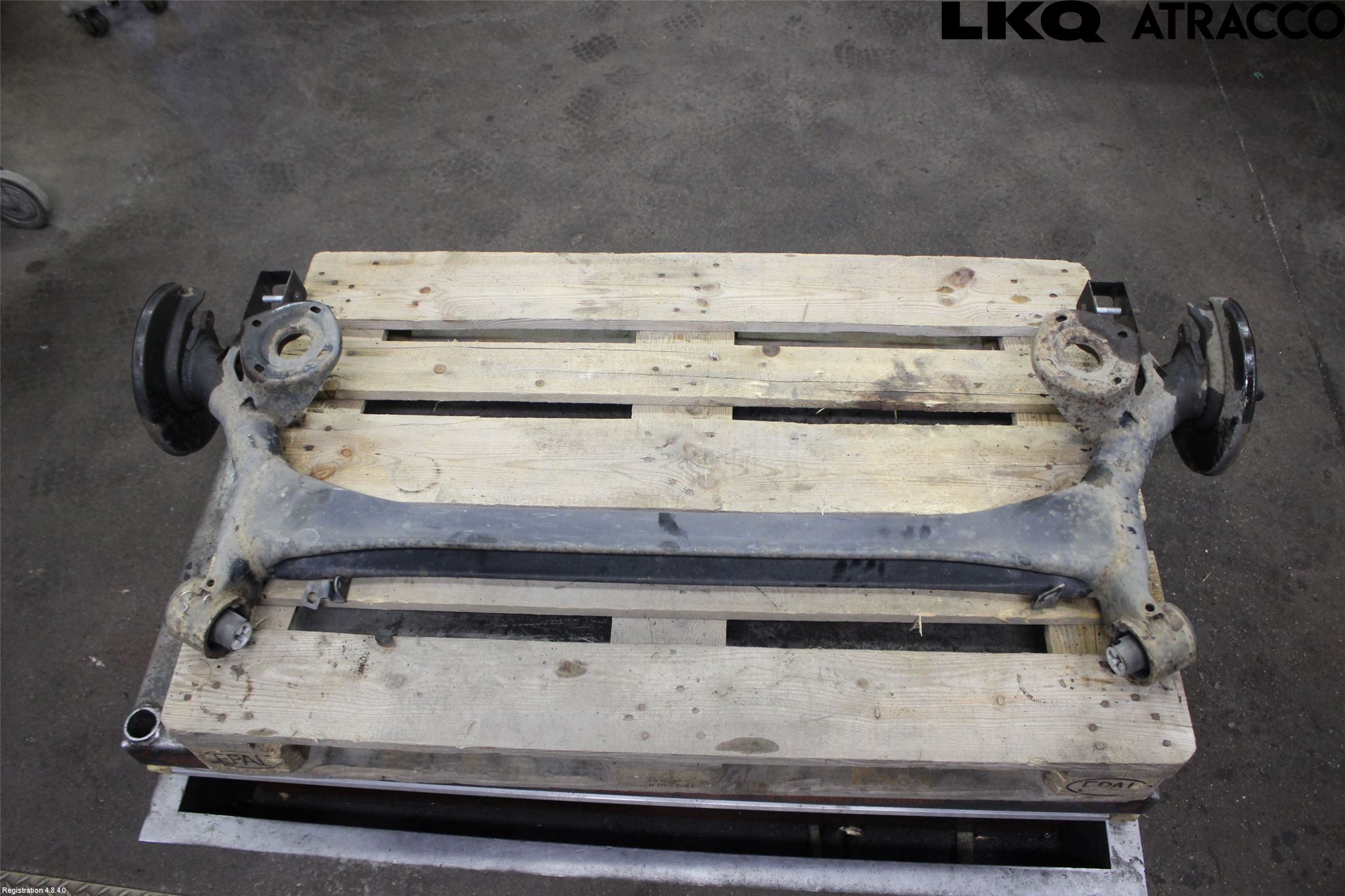 Seat IBIZA IV 08-16 Bakaksel Feste Travers-Ramme