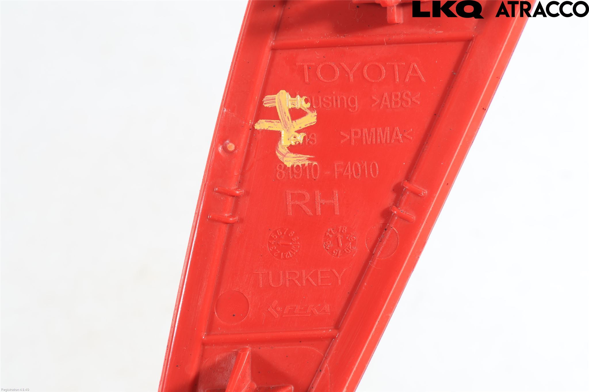 Toyota C-HR 16-23 Refleks Bak