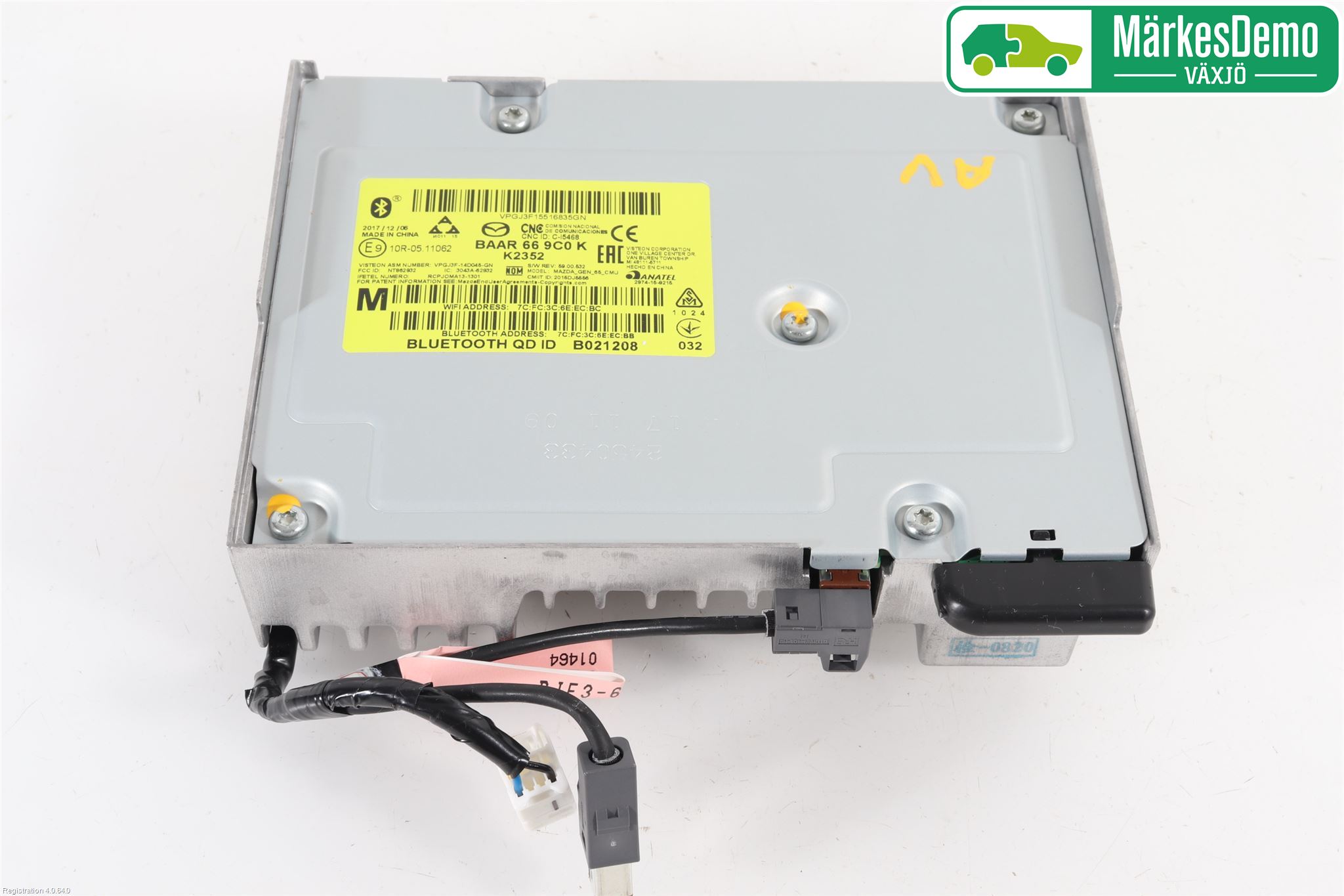 Mazda 6 13- Stereo Radio Med Cd