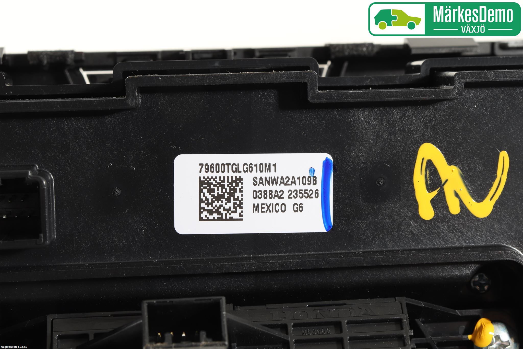 Honda CIVIC 17-22 Varme Ac Betjening-Display