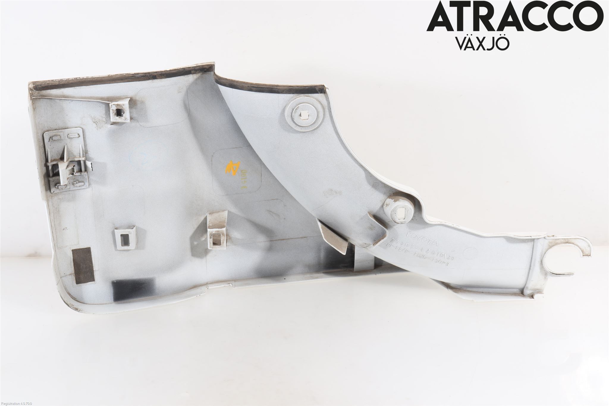 Toyota RAV 4 06-12 Refleksplate - Skiltplate
