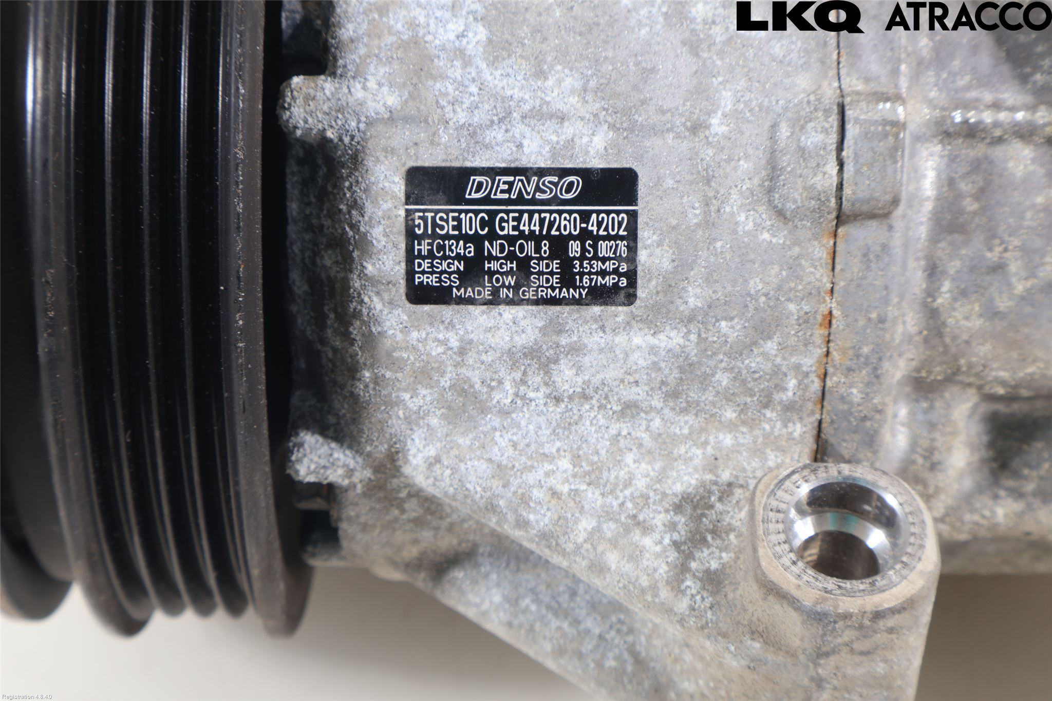 Toyota YARIS XP130 15-20 Varme Ac Kompressor