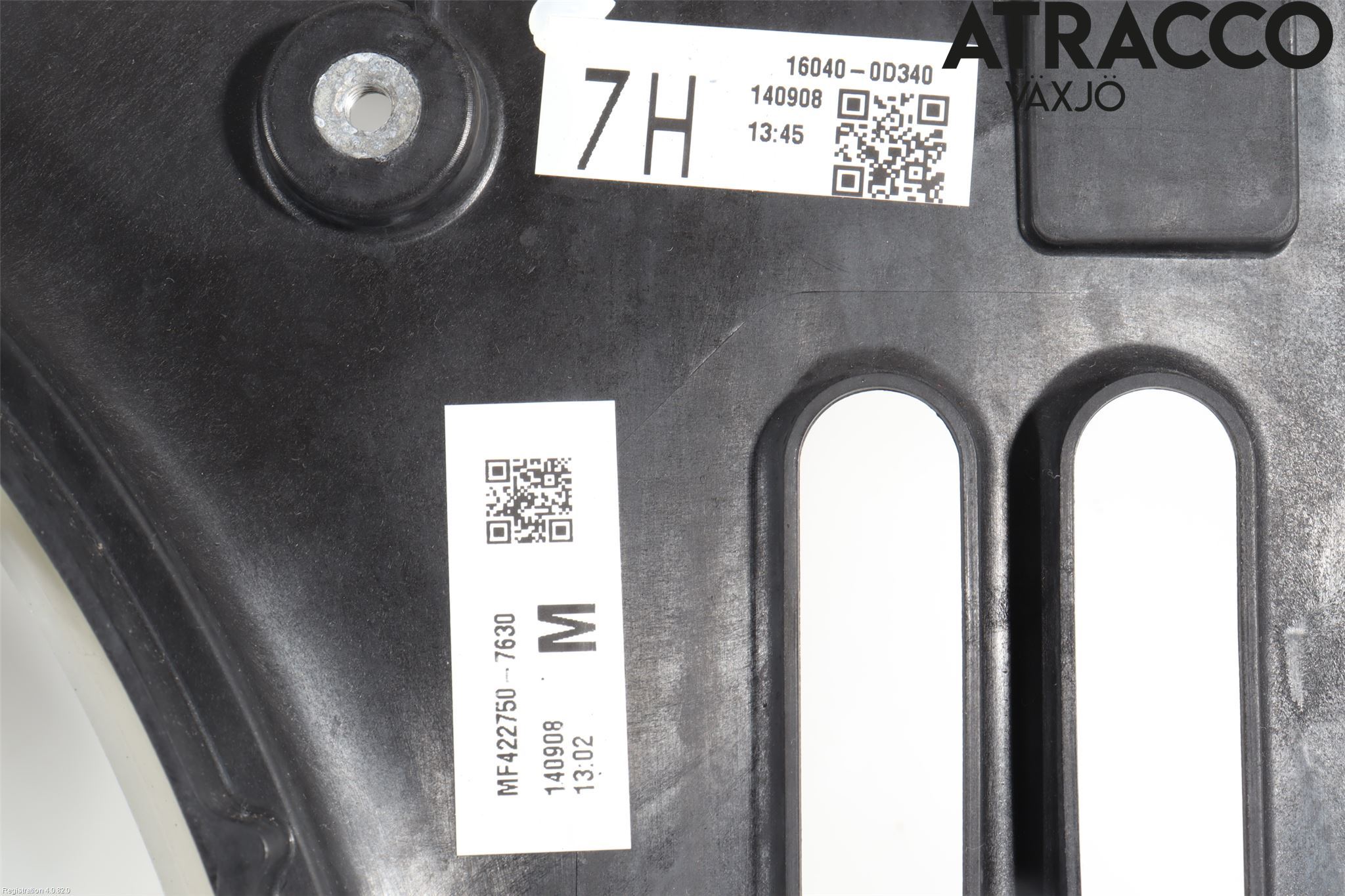 Toyota AVENSIS 09-15 Kjølevifte-Radiator Hus-Kåpe