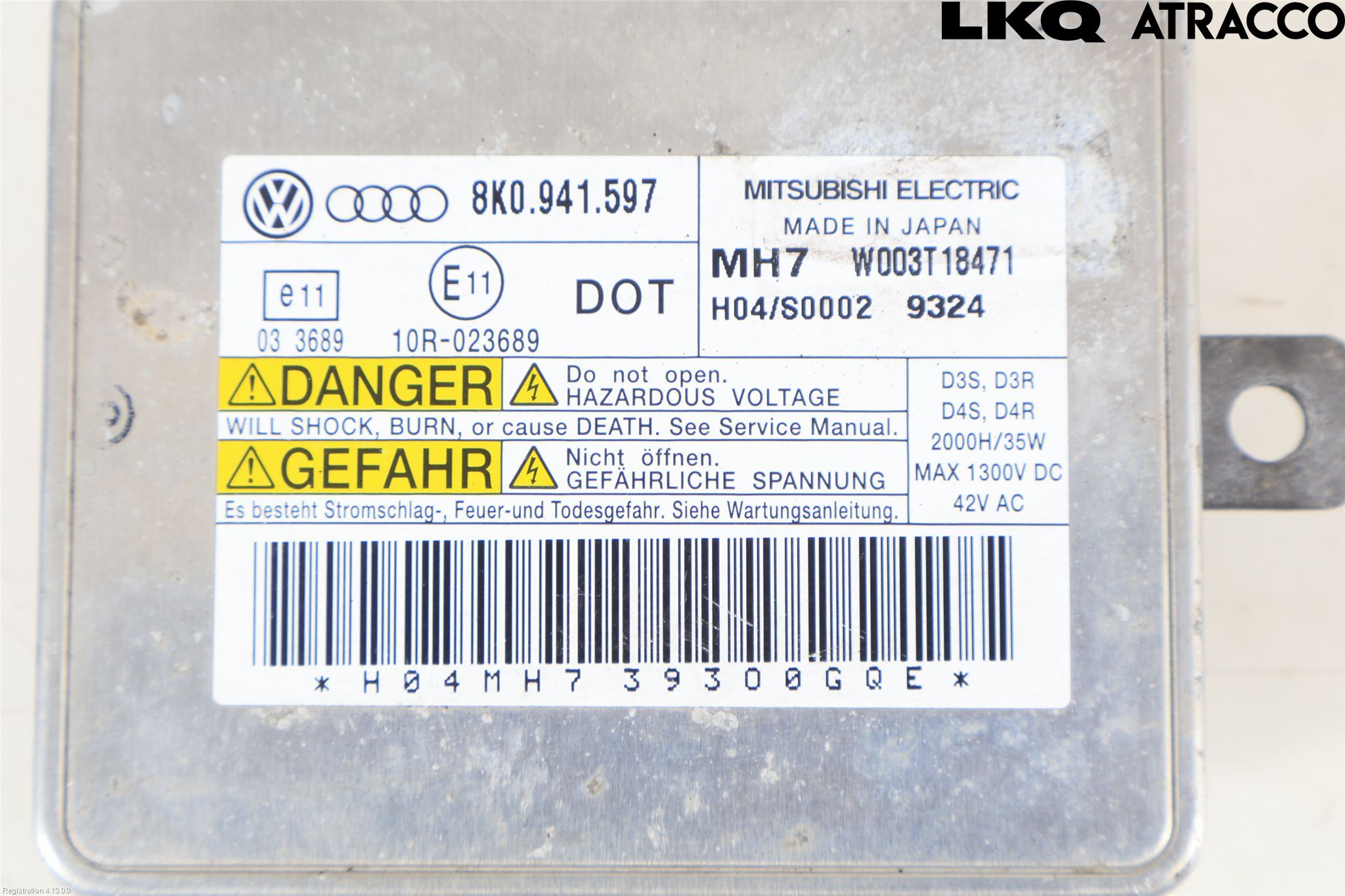 Audi A6/S6     05-11 Styreenhet Xenon