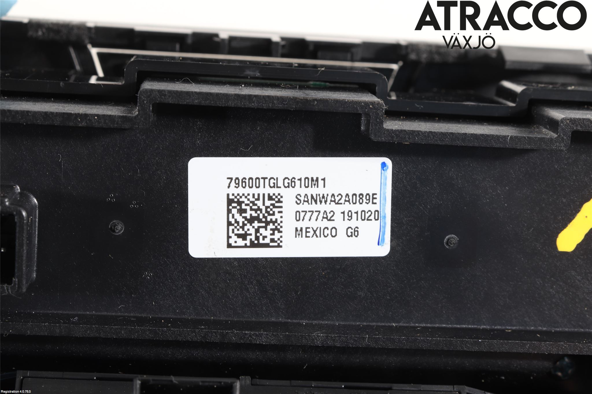 Honda CIVIC 17-22 Varme Ac Betjening-Display