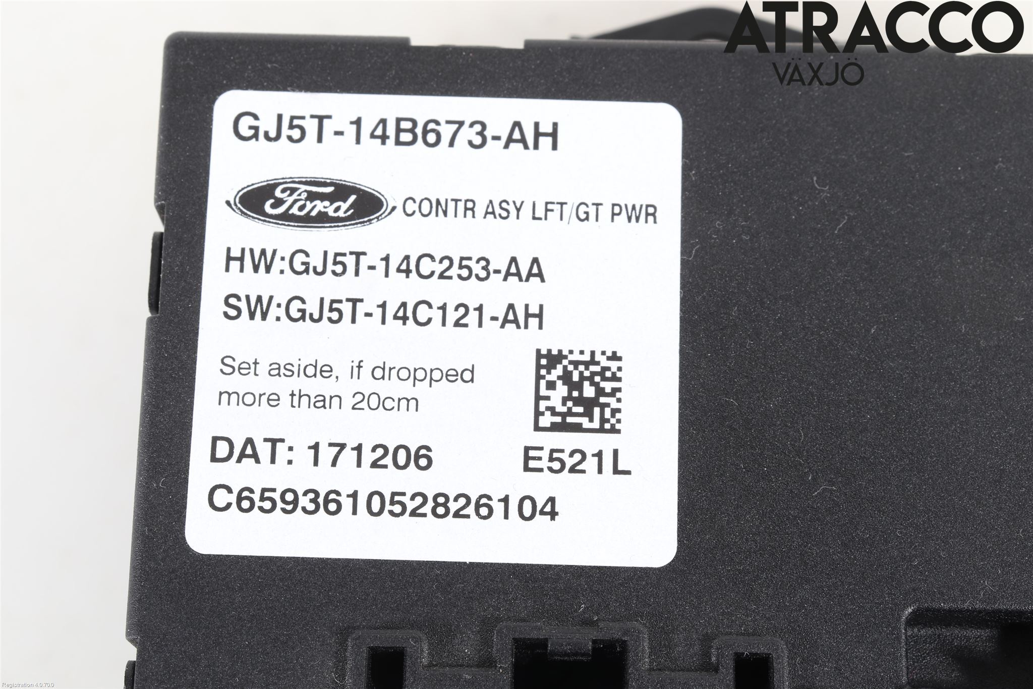 Ford KUGA 17-19 Styreenhet Bakluke