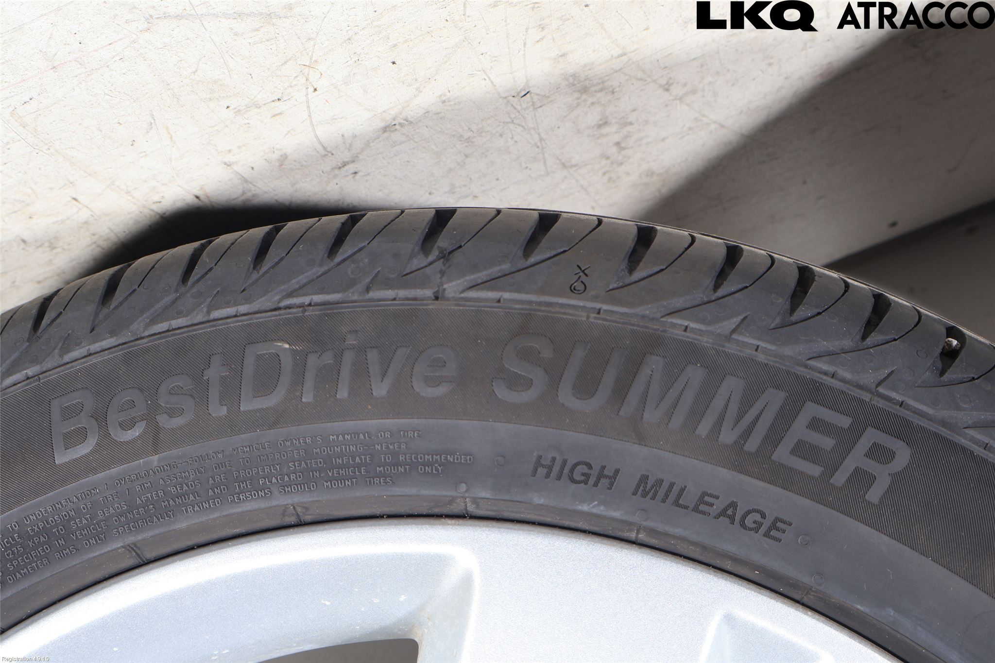 Opel ASTRA J 10-15 Dekk Sommer På Alu Felg 4Stk