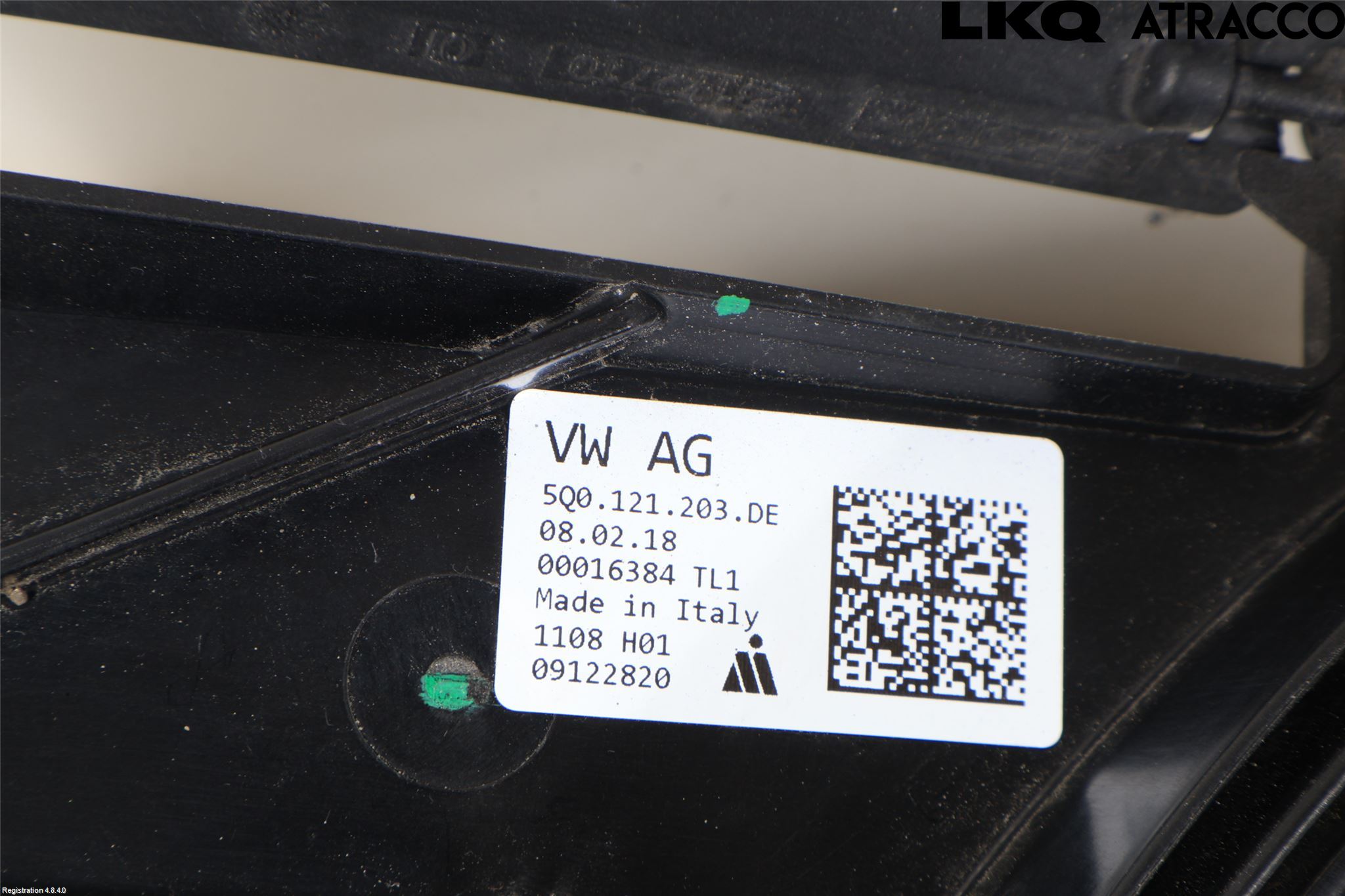 Volkswagen VW TIGUAN 16-24 Kjølevifte-Radiator Hus-Kåpe