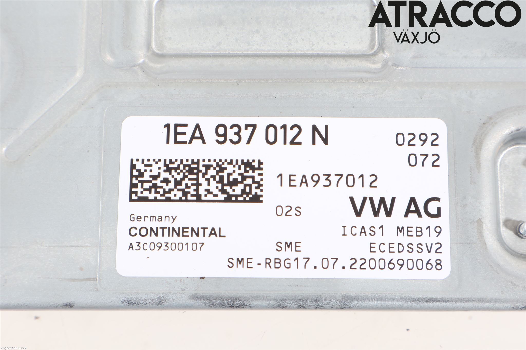 Volkswagen VW ID.4 21- Styreenhet Øvrig