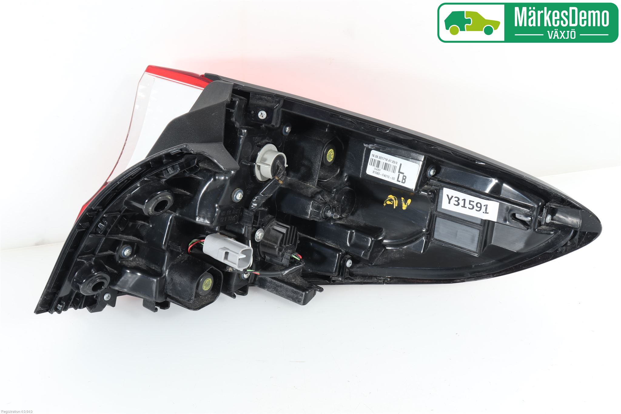 Toyota C-HR 16-23 Baklykt Venstre