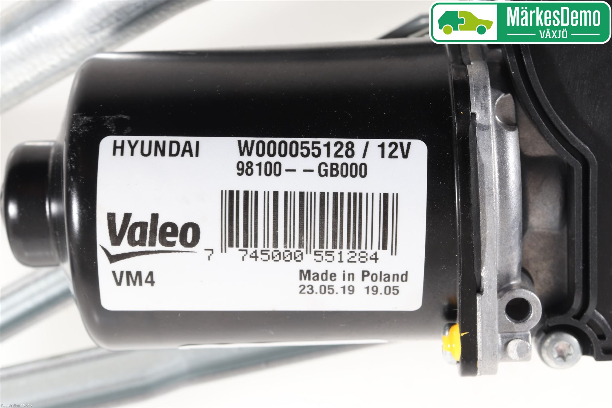 Hyundai i20 GB 15-20 Viskeroverføring Frontrute