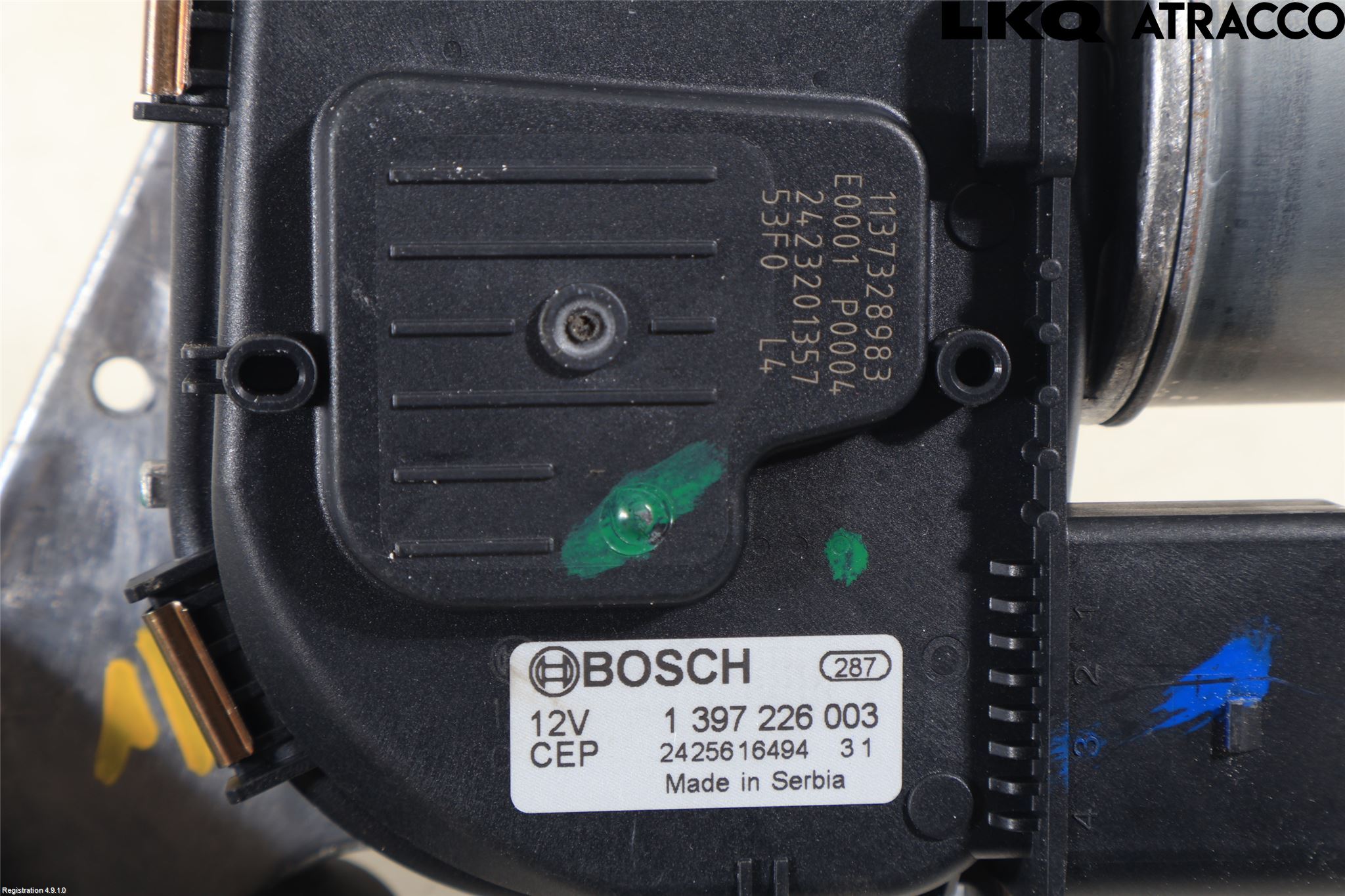 Peugeot 308/E-308 21- Viskermotor Frontrute