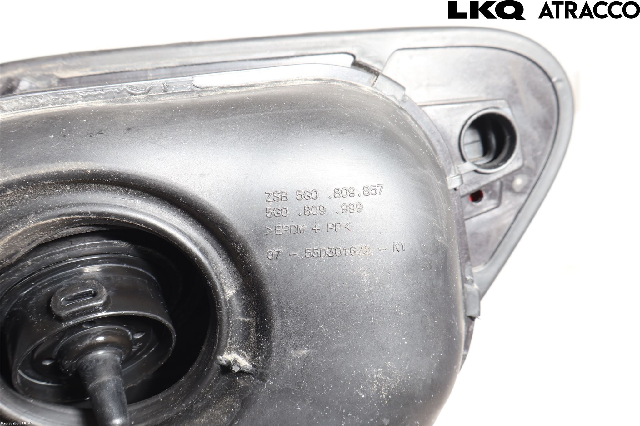 Volkswagen VW GOLF / E-GOLF VII 13-20 Drivstoff Tankluke