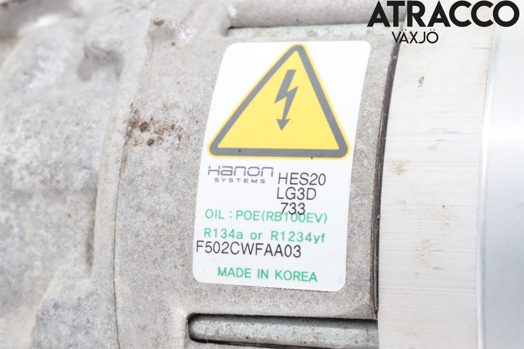 Hyundai IONIQ AE 17-22 Varme Ac Kompressor