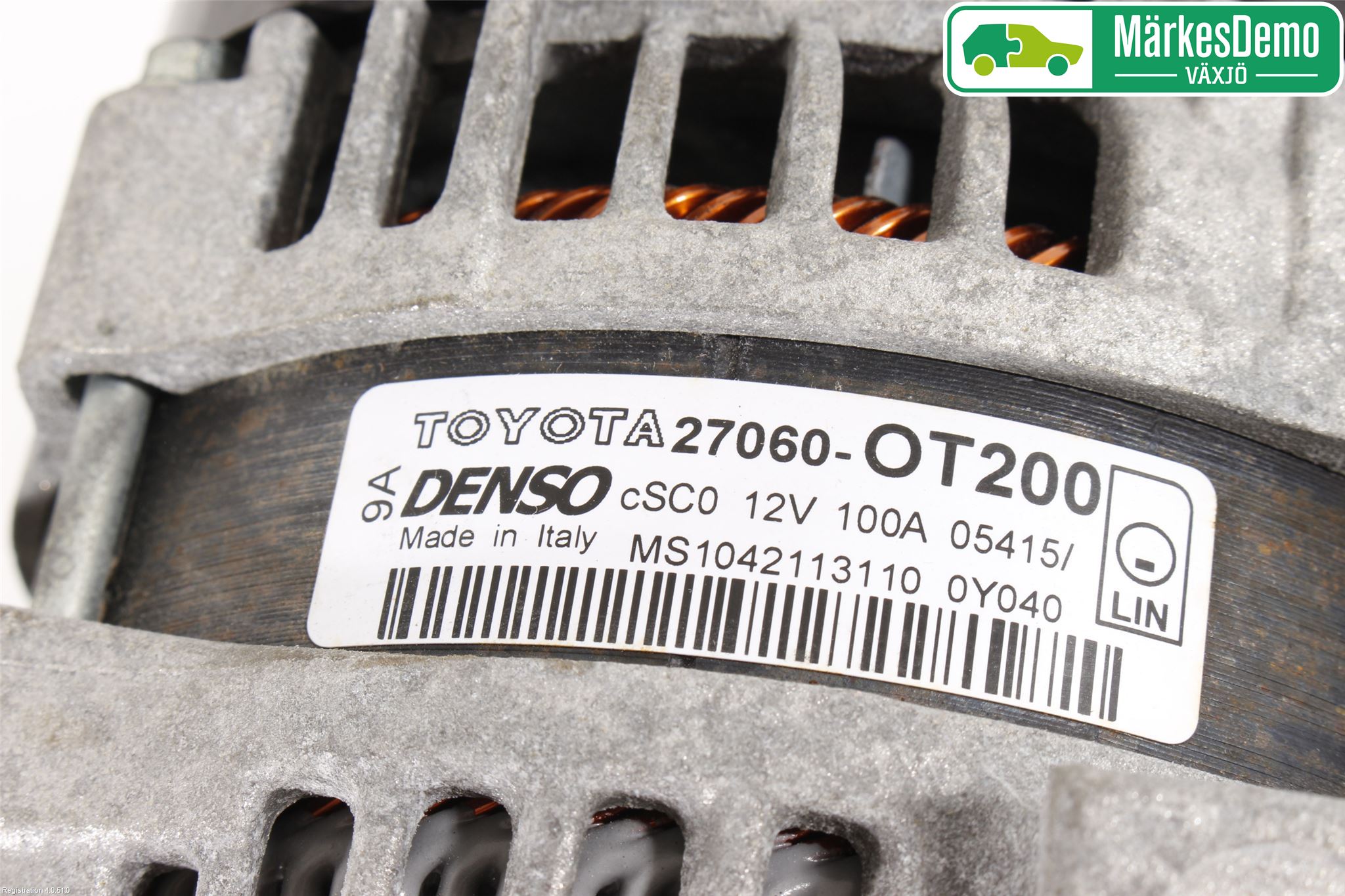 Toyota AURIS 13-19 Dynamo