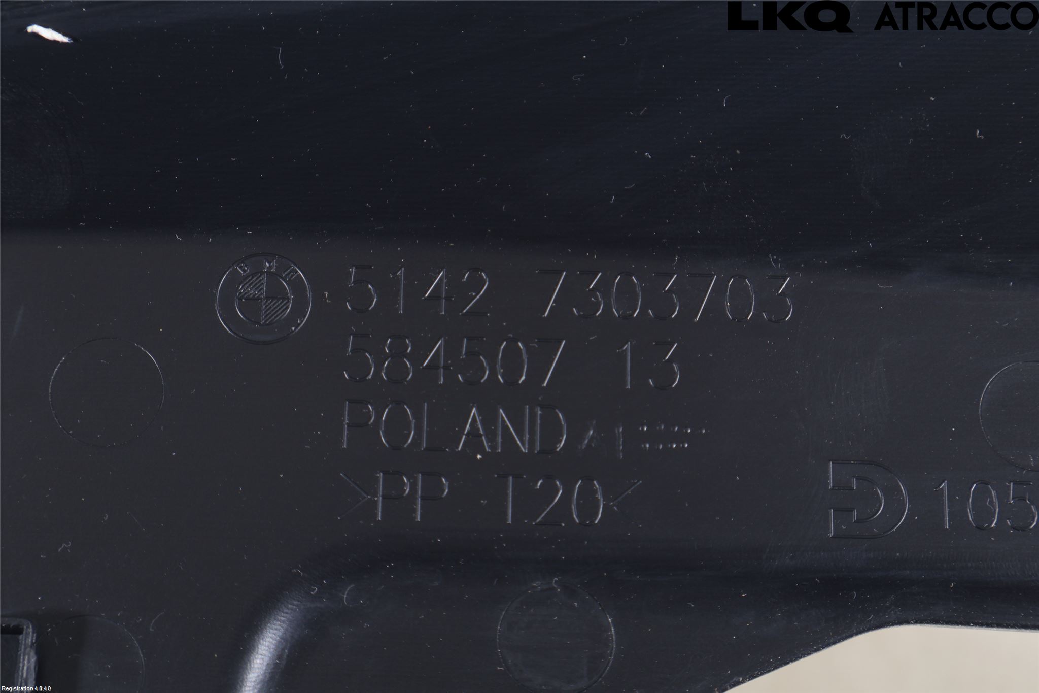 BMW i3 I01 13-22 Dør Dekorlist Vb