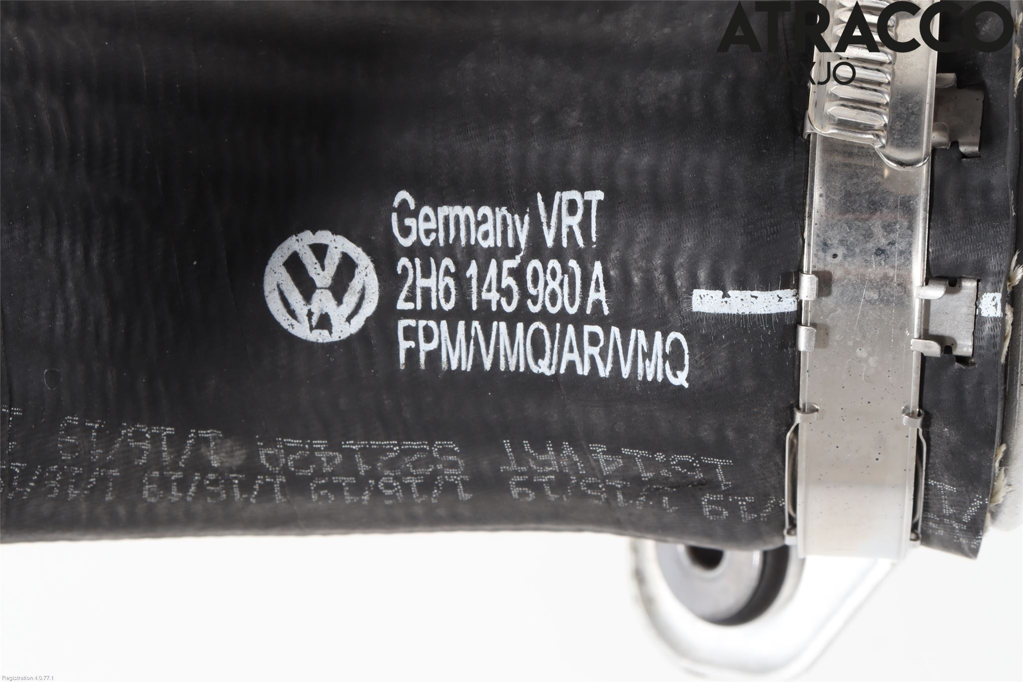Volkswagen VW AMAROK 2H 10-22 Intercooler Rør-Slange