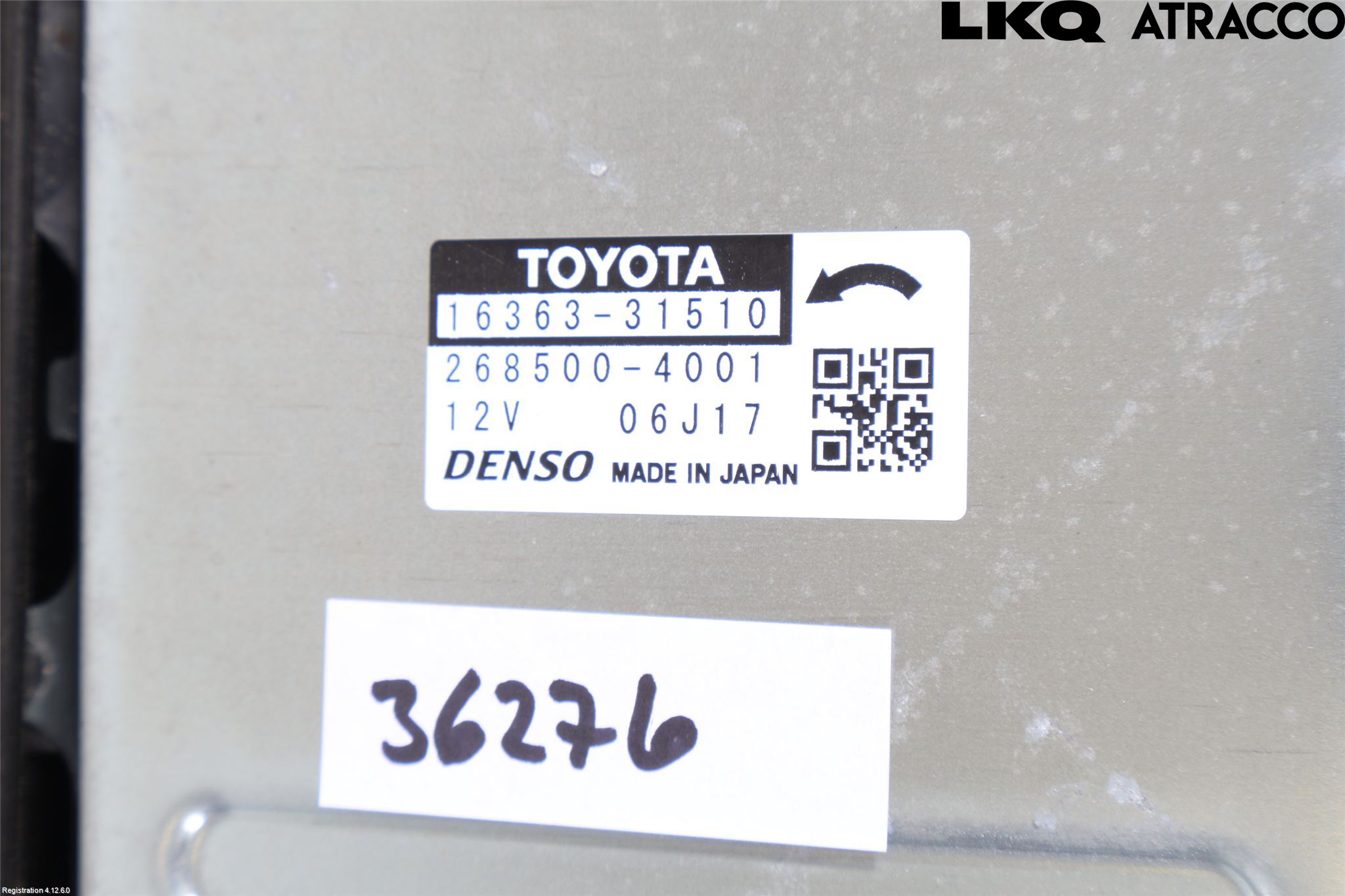 Lexus NX 300h 15-21 Kjølevifte-Radiator Hus-Kåpe