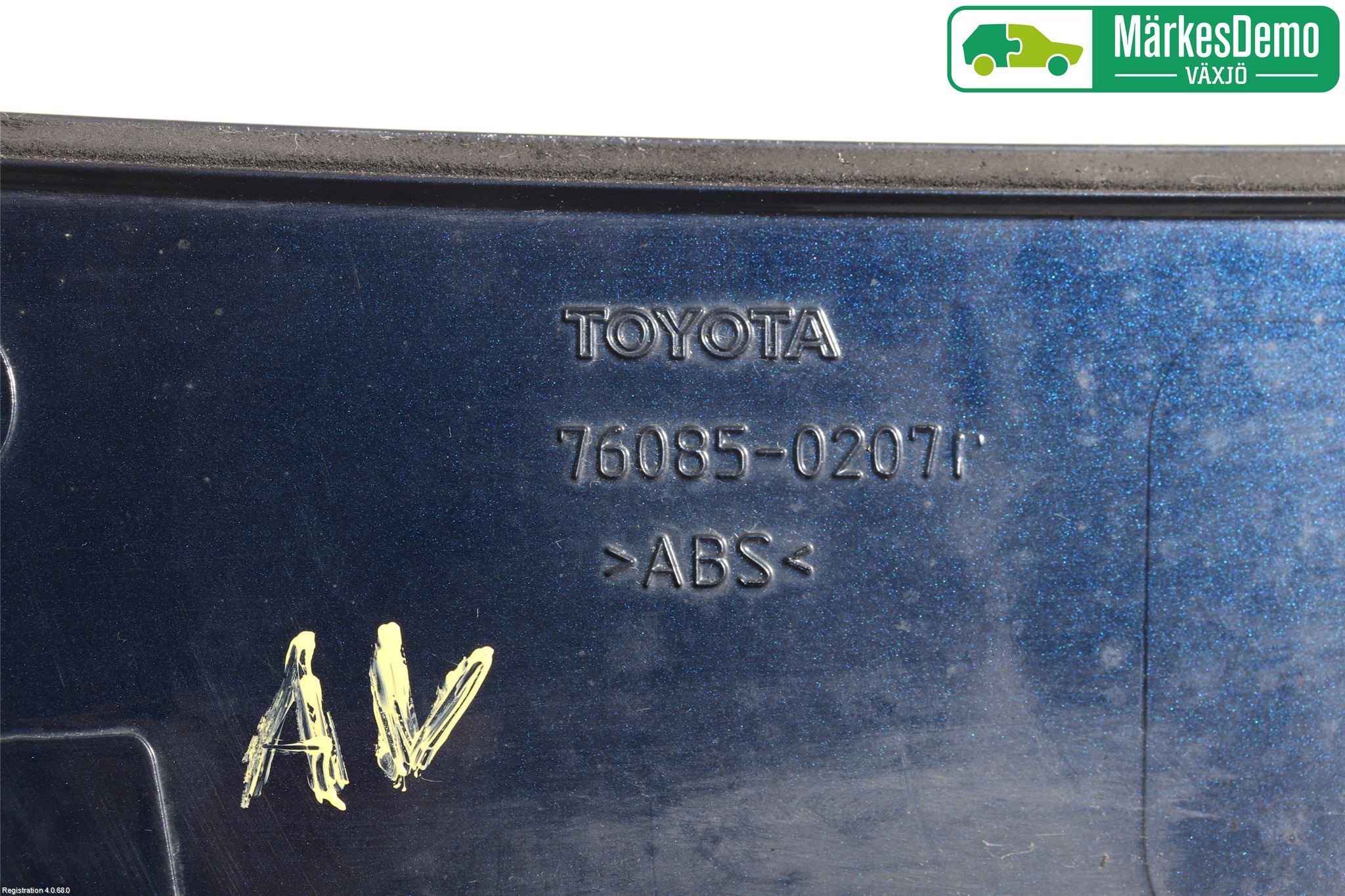 Toyota AURIS 10-12 Spoiler Bakluke
