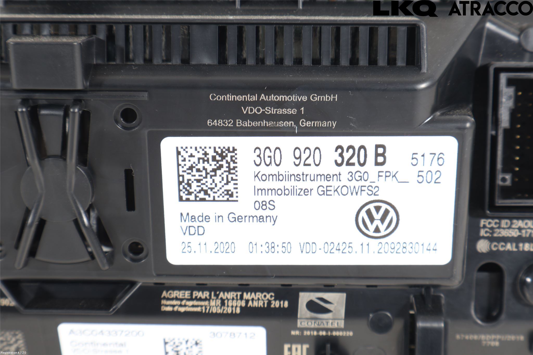 Volkswagen VW ARTEON 17- Instr Kombinert